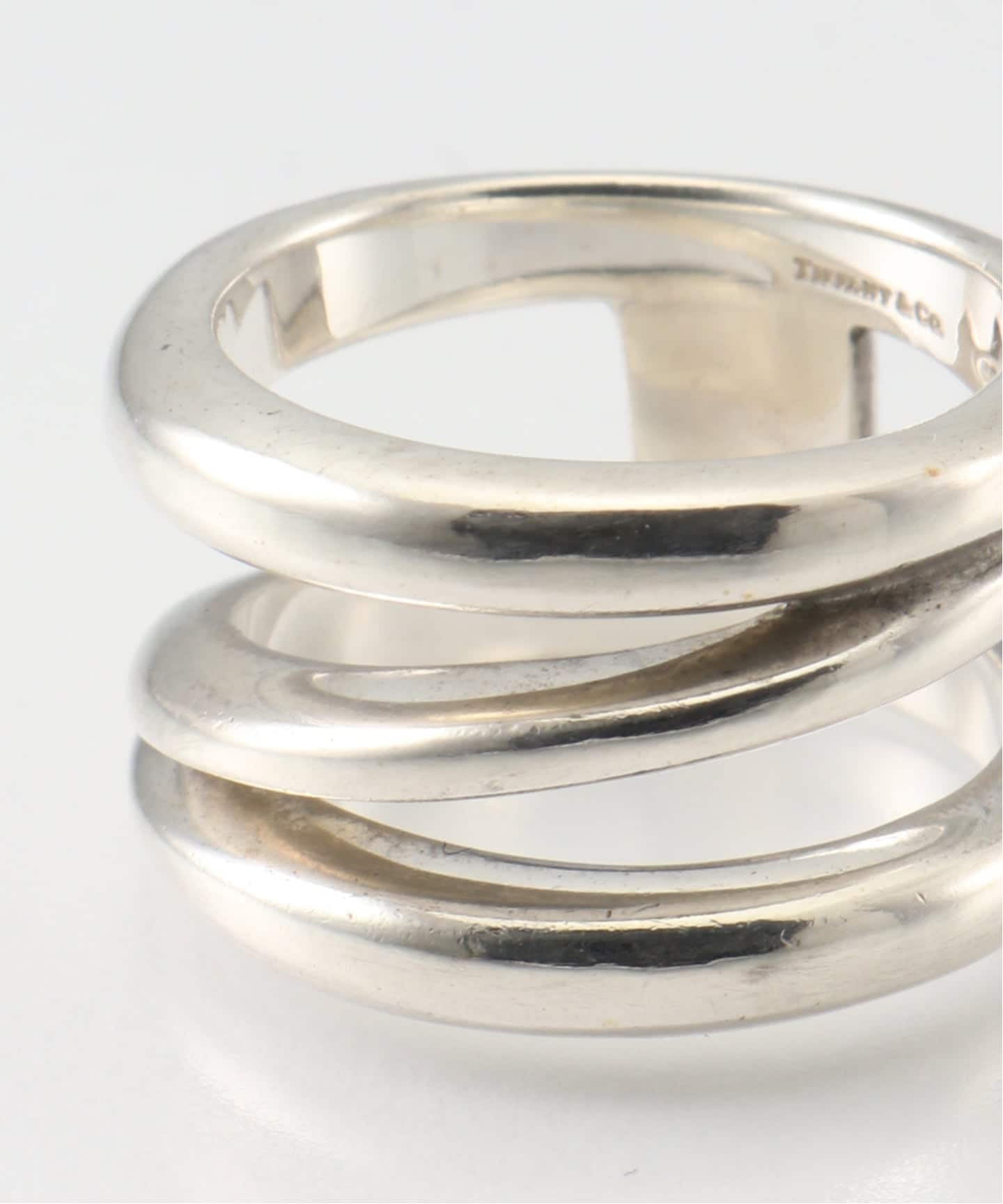 TIFFANY オールド ティファニー ダイアゴナル リング シルバー VINTAGE TIFFANY&Co./ティファニー】Diagonal ring（リング