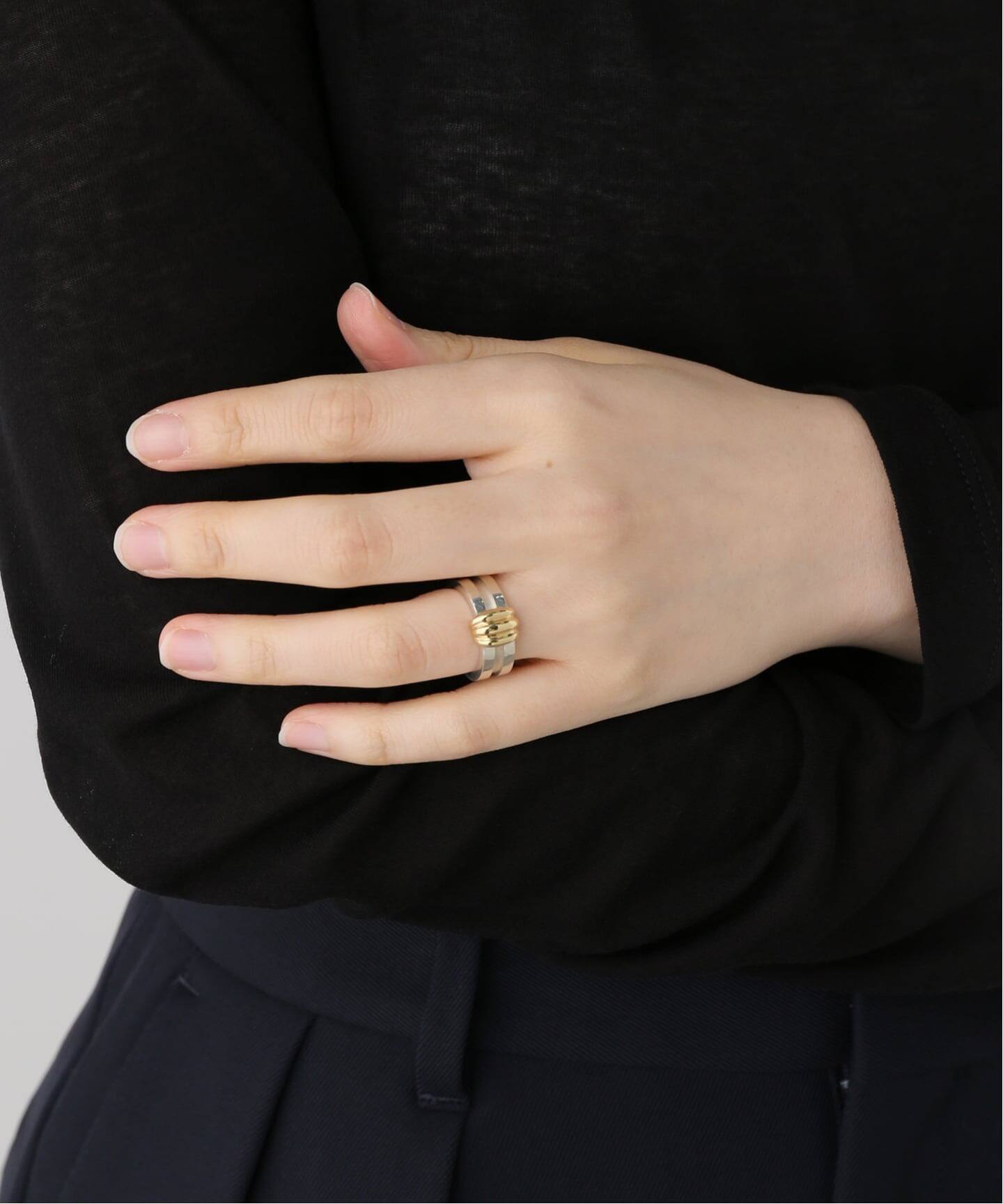 VINTAGE TIFFANY&Co./ティファニー】 Grooved with ring（リング