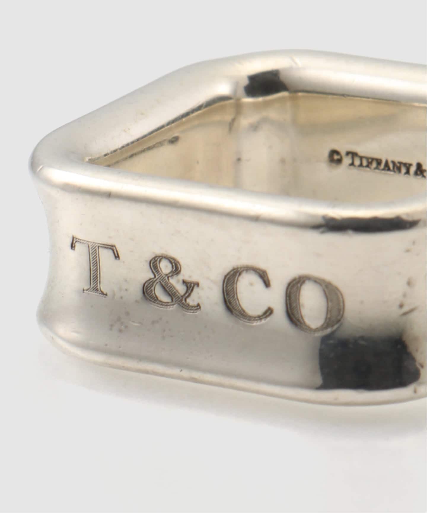 VINTAGE TIFFANY&Co./ティファニー】1837 square ring（リング