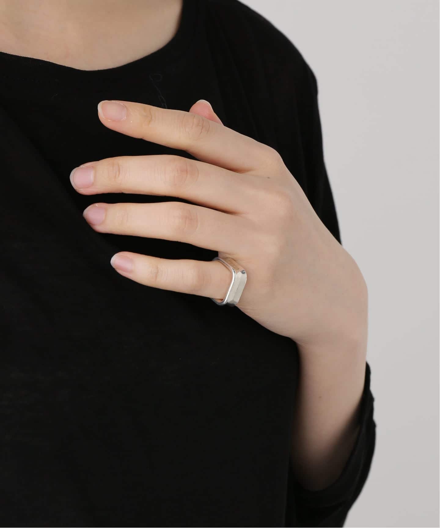 VINTAGE TIFFANY&Co./ティファニー】1837 square ring（リング