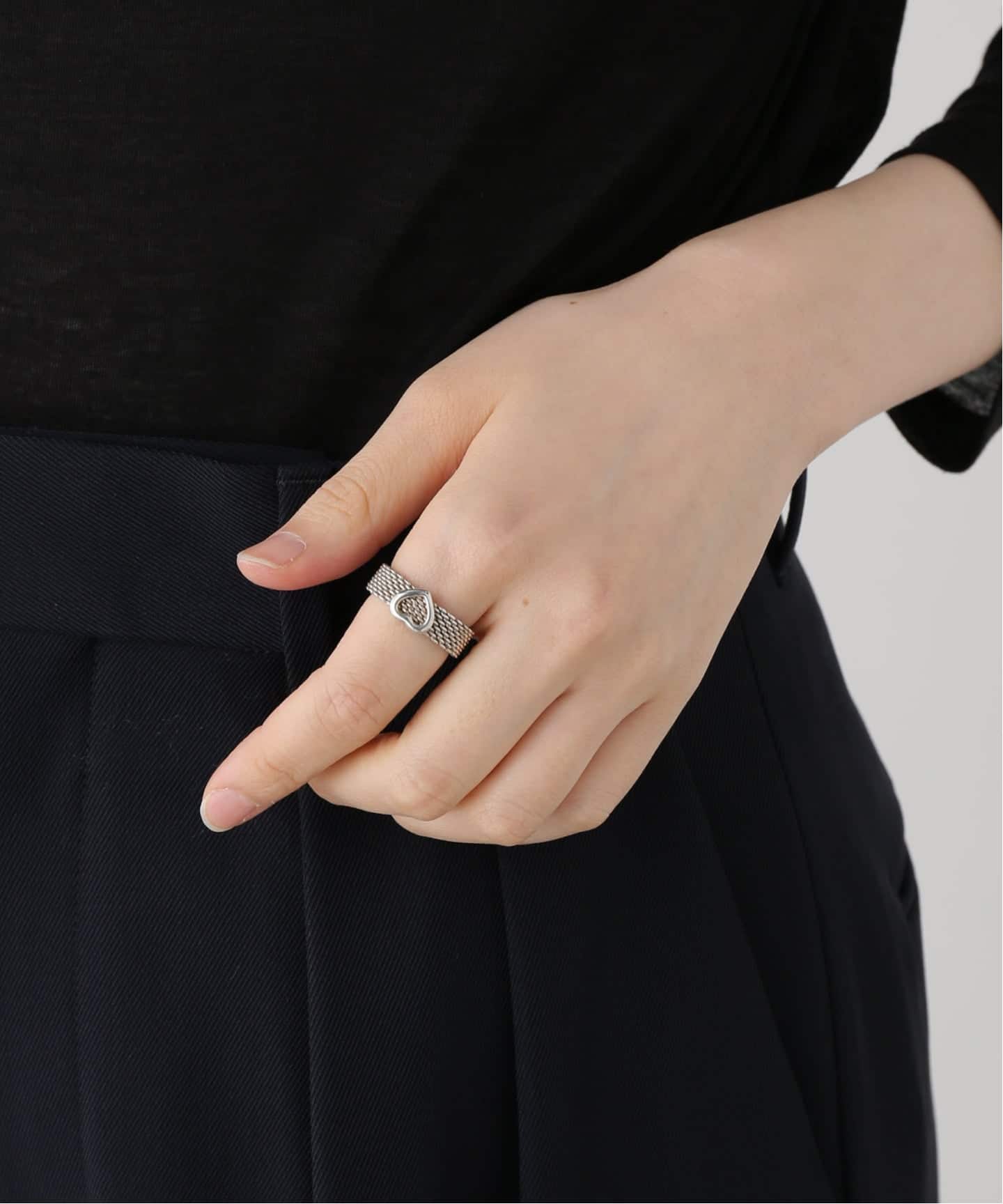 VINTAGE TIFFANY&Co./ティファニー】 Somerset heart ring（リング