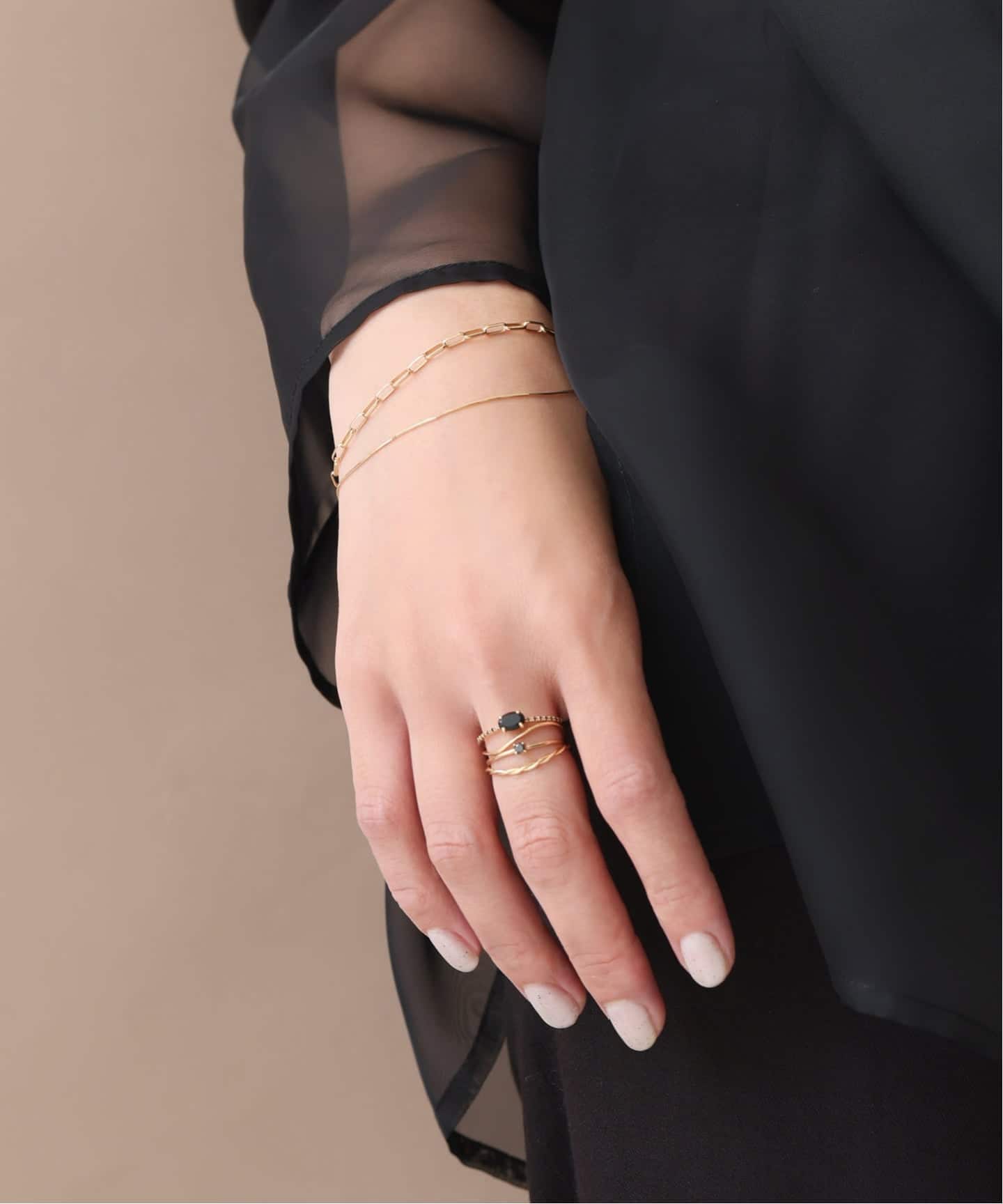 コンパクトチェーンブレス K10（ブレスレット・バングル）｜Lilas