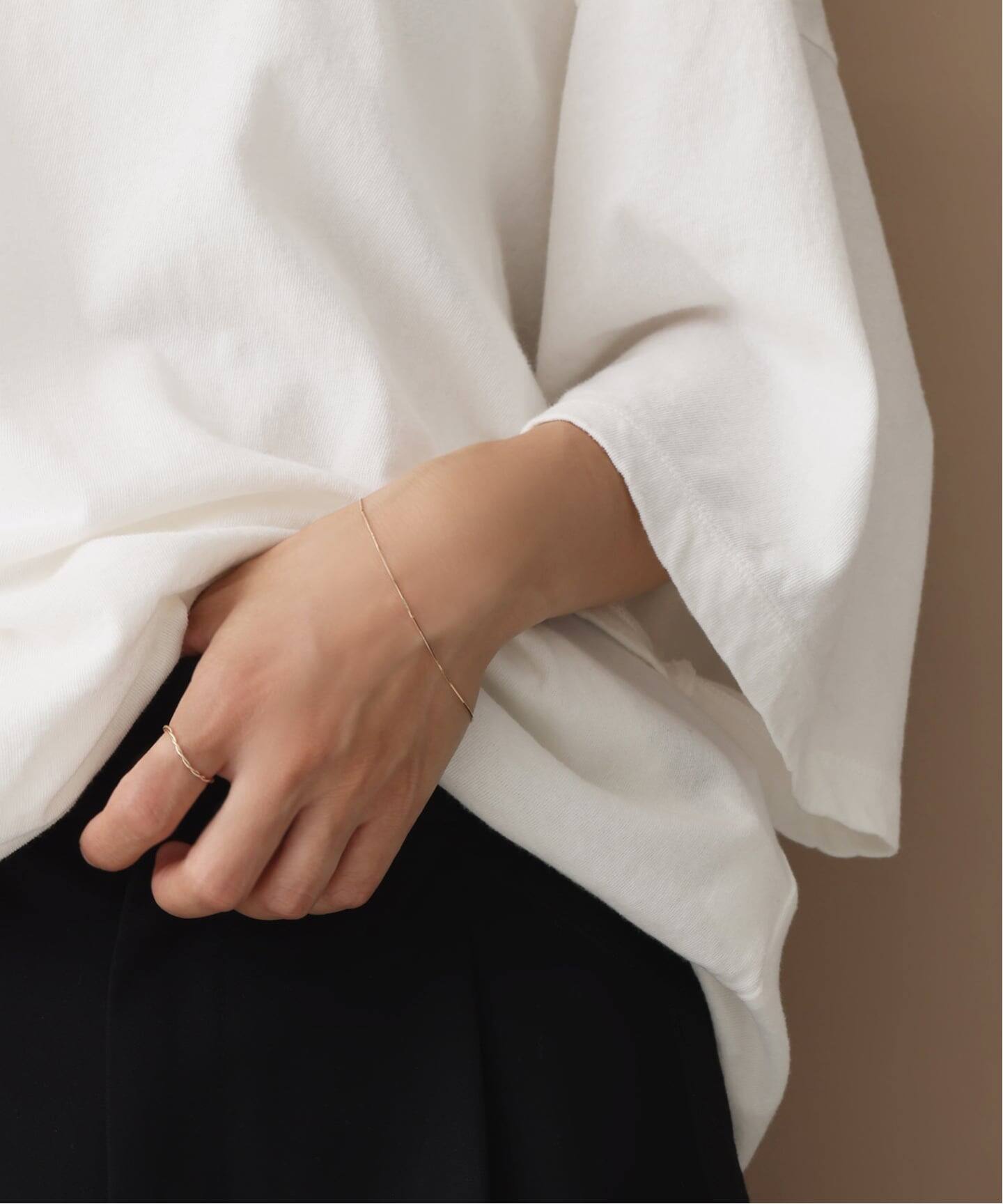 コンパクトチェーンブレス K10（ブレスレット・バングル）｜Lilas