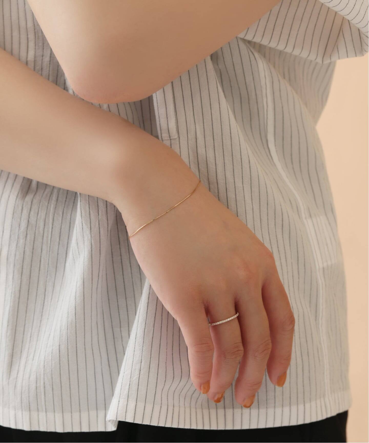 コンパクトチェーンブレス K10（ブレスレット・バングル）｜Lilas