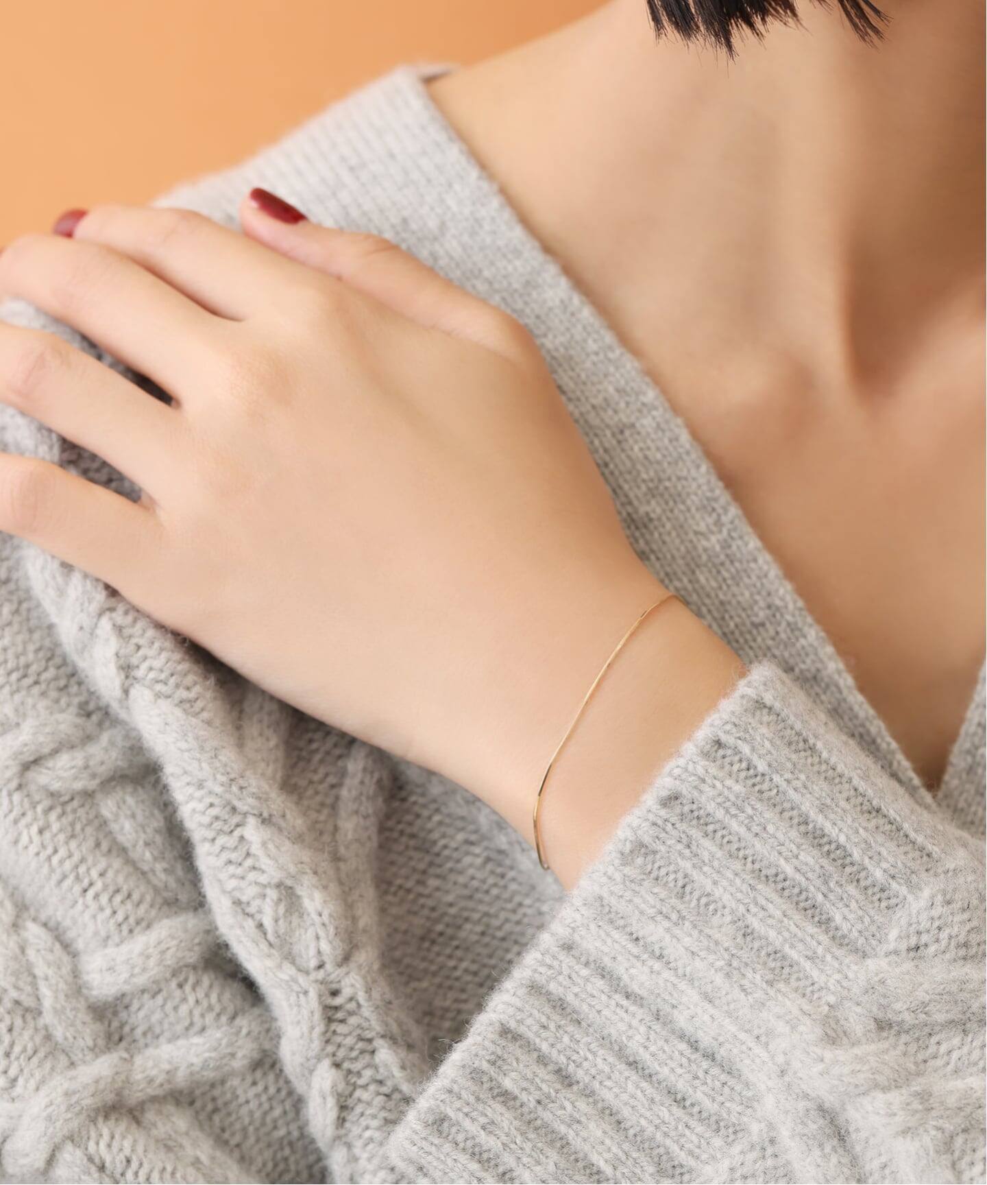 Lilas コンパクトチェーンブレス K10 コンパクトチェーンブレス K10（ブレスレット・バングル）｜Lilas