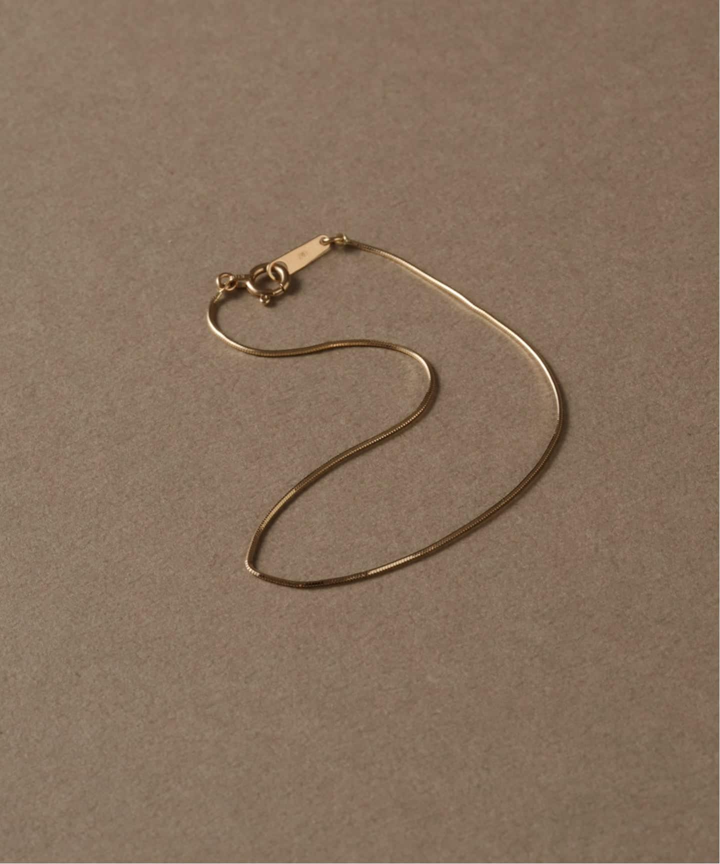 コンパクトチェーンブレス K10（ブレスレット・バングル）｜Lilas