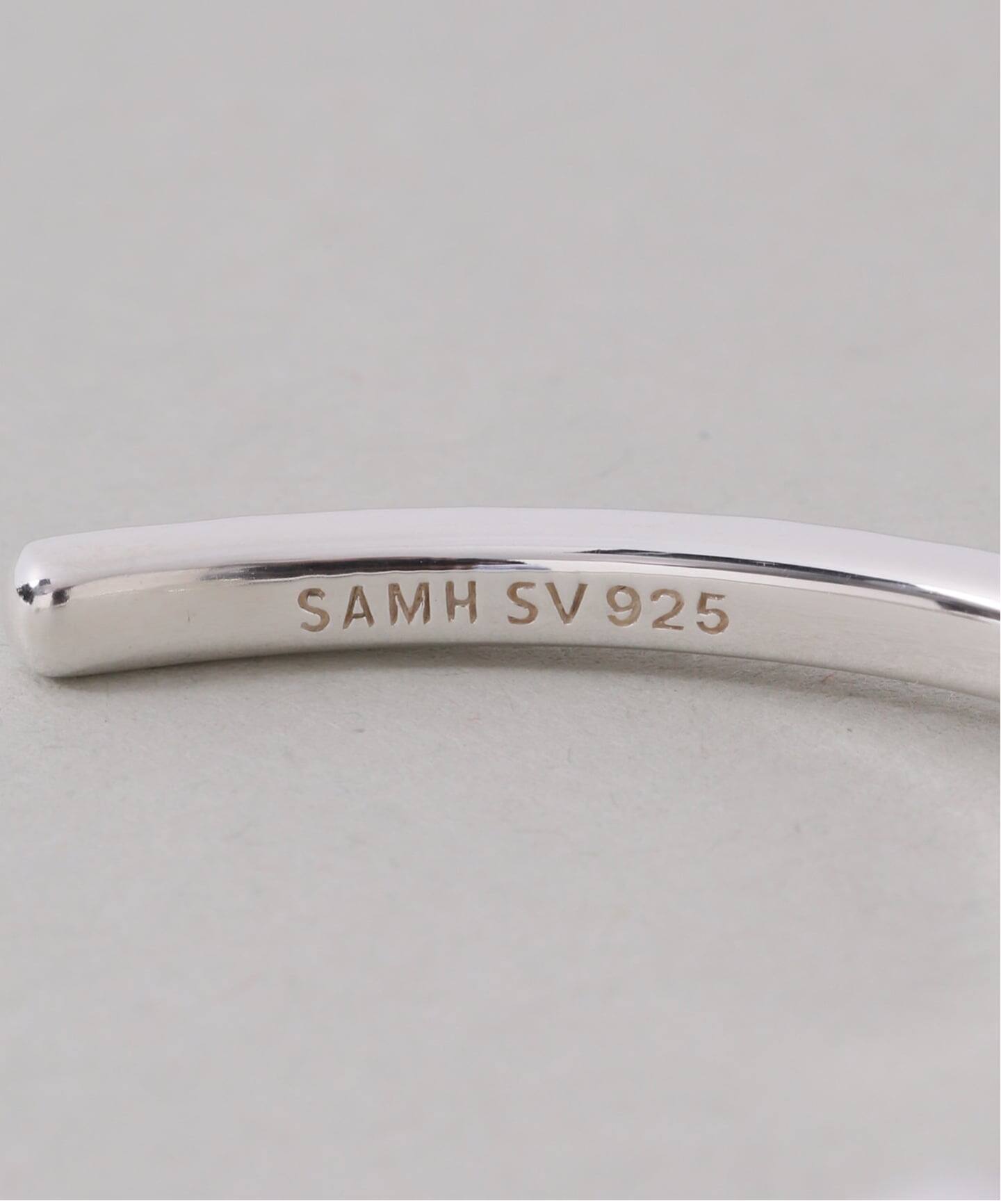 予約》【SAMH by LILAS】ムーンストーンバングル SV（ブレスレット