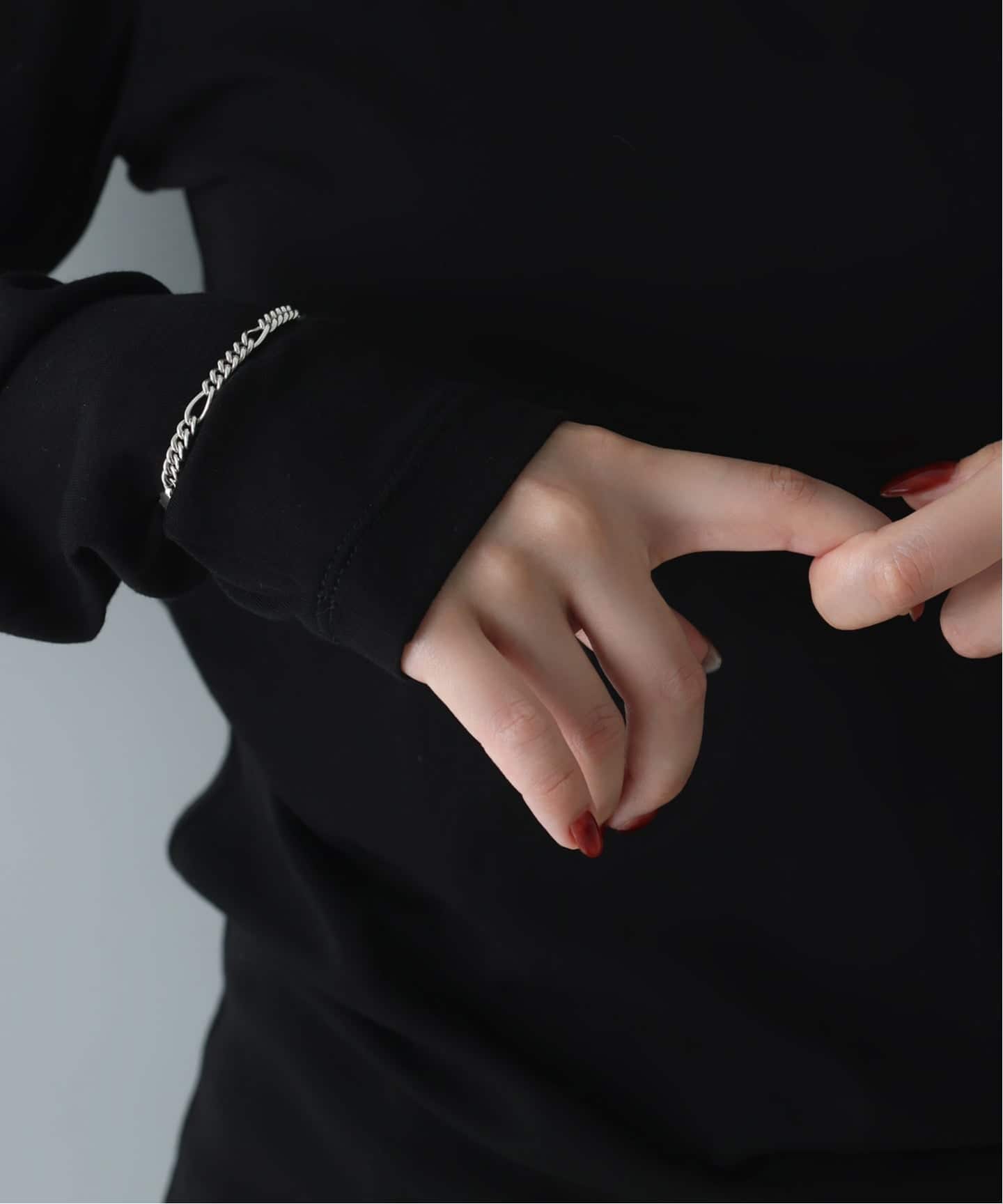 WEB限定》【SAMH by LILAS】ジャーマンフィガロチェーンブレスレット
