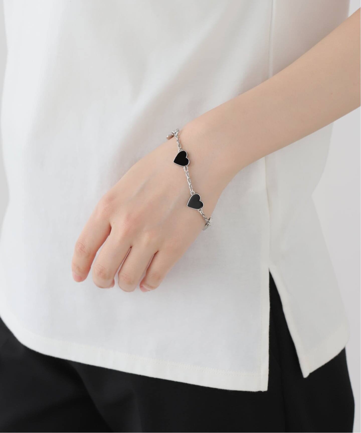 Basicks ブレスレットS BASICKS / ベイシックス Chain Heart Bracelet（ブレスレット