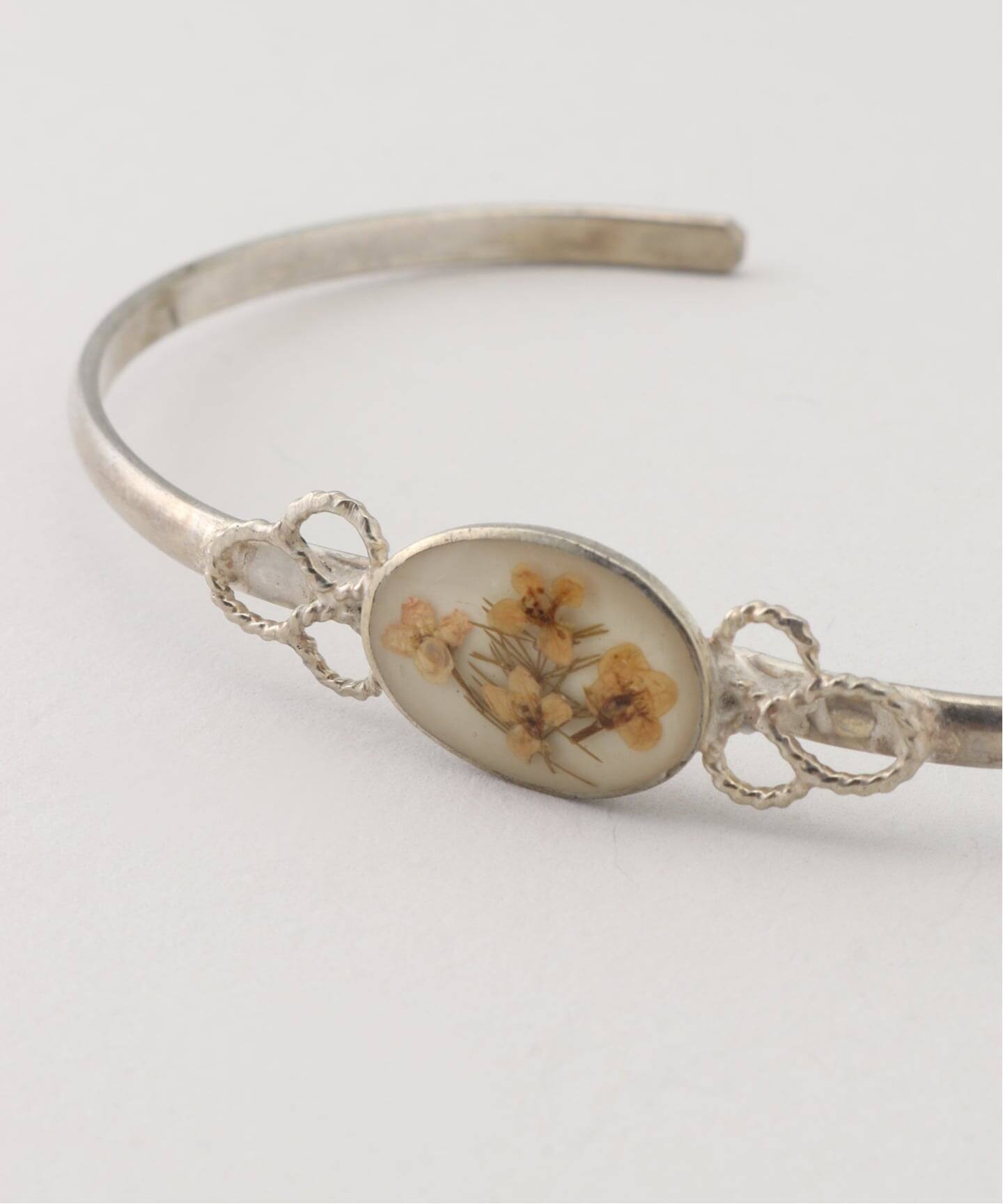 GUSTAVO / グスタボ Flower Narrow Bracelet-oval（ブレスレット