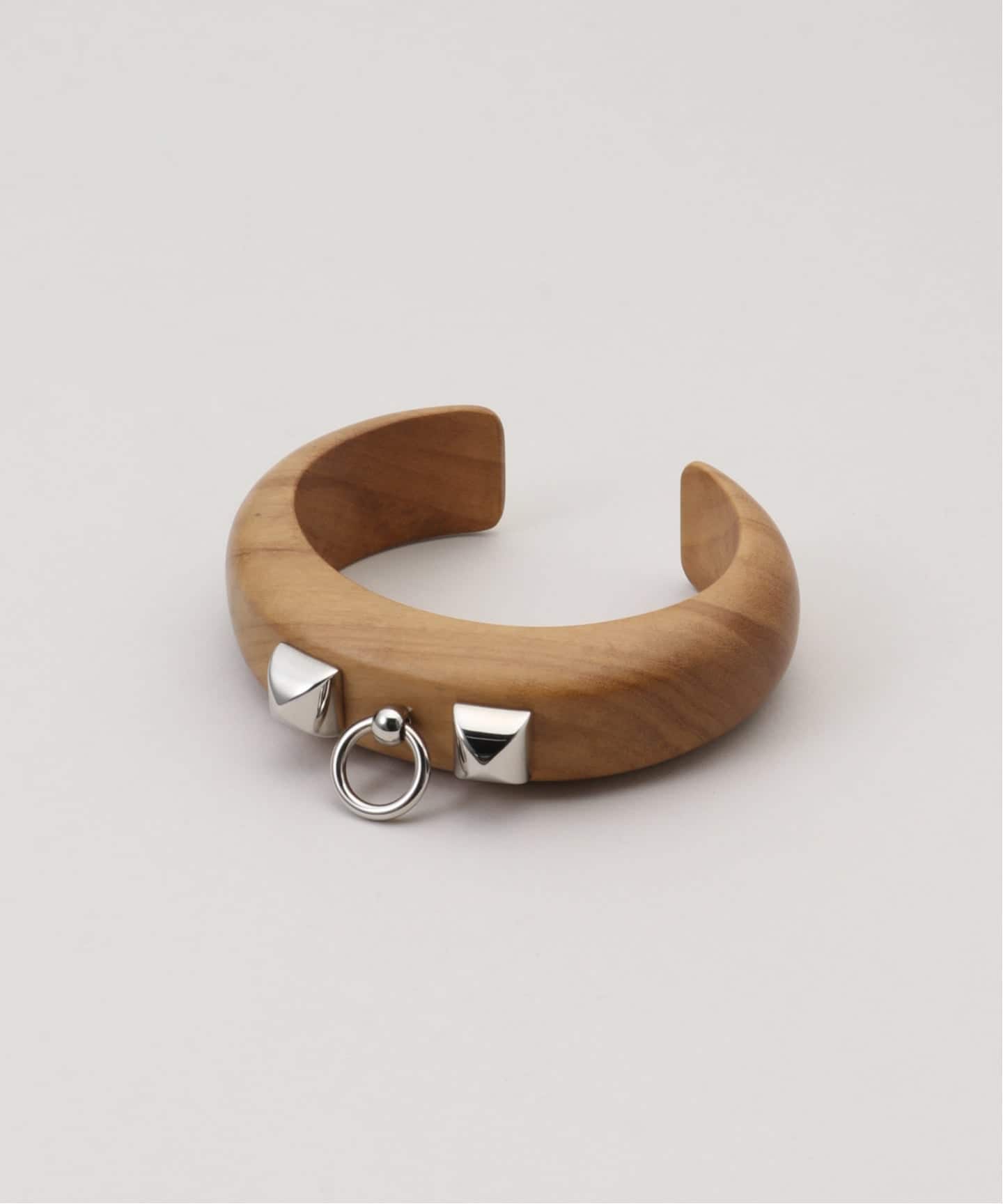 HERMES/エルメス】 Collier de chien bangle s wood（ブレスレット