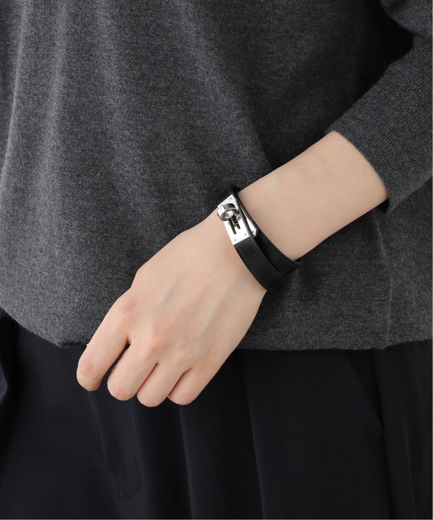 HERMES エルメス バングル ブレスレット 2点セット HERMES/エルメス】 Kelly double tour bracelet（ブレスレット