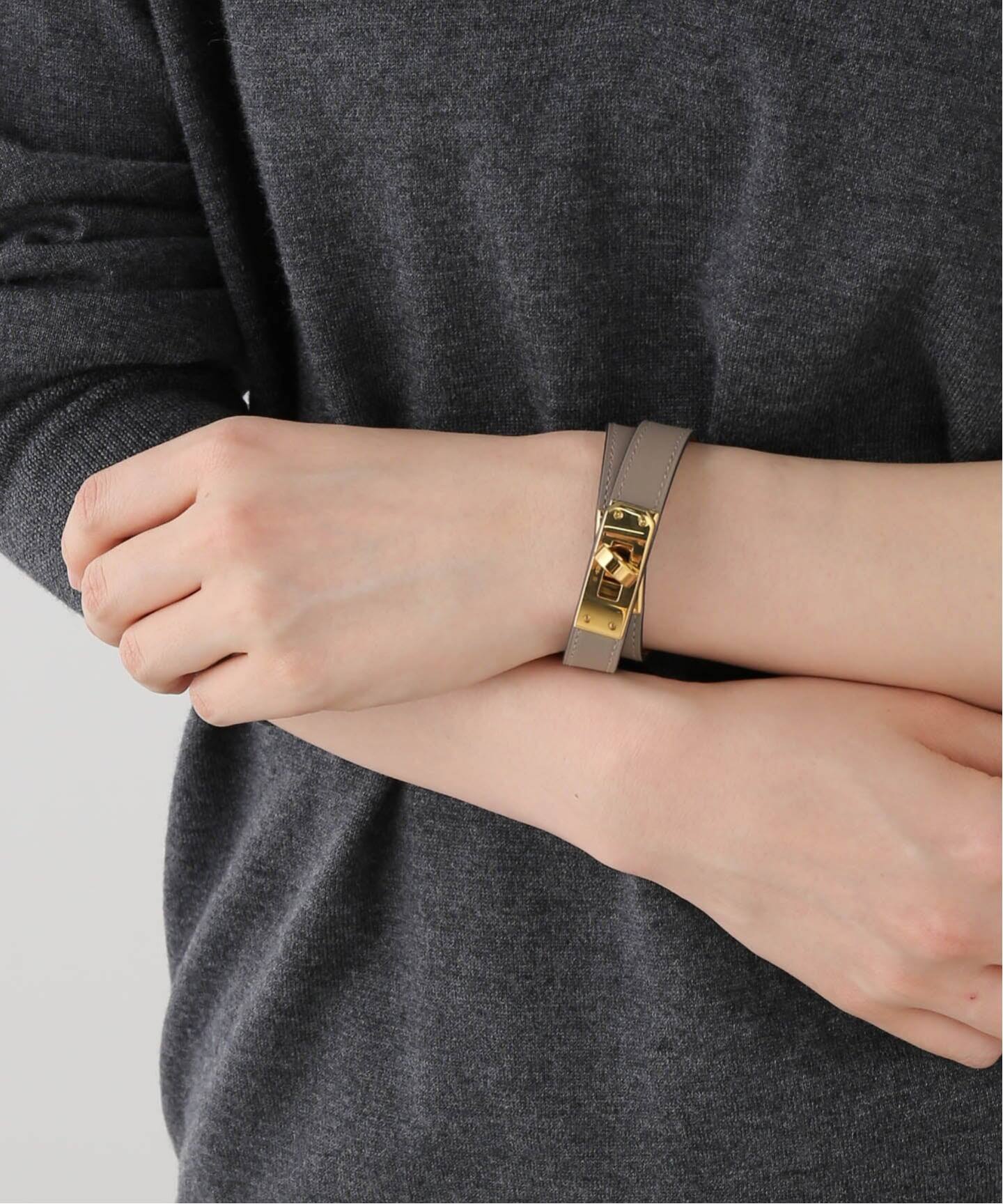 HERMES バングル ブレスレット HERMES/エルメス】Kelly twist bracelet（ブレスレット・バングル
