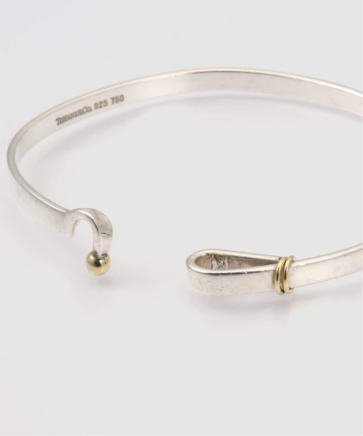 VINTAGE TIFFANY&Co./ティファニー】Hook & eye bangle（ブレスレット