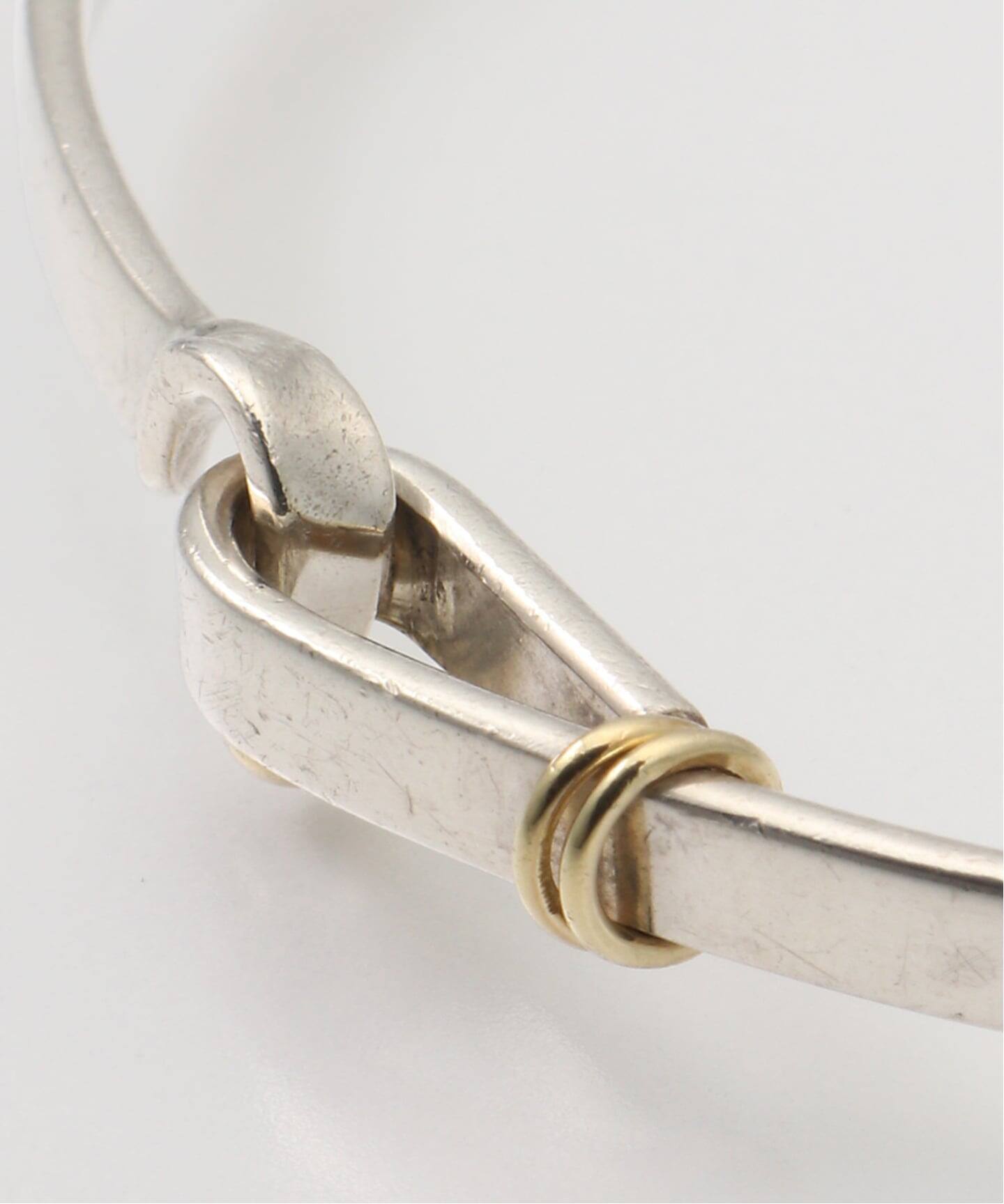 VINTAGE TIFFANY&Co./ティファニー】Hook & eye bangle（ブレスレット