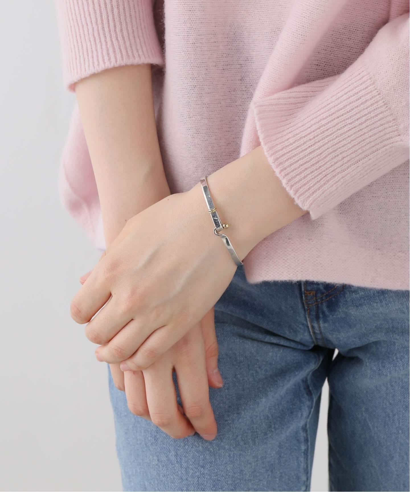 ティファニー TIFFANY&CO フックアンドアイ バングル コンビ オールド VINTAGE TIFFANY&Co./ティファニー】Hook & eye bangle（ブレスレット