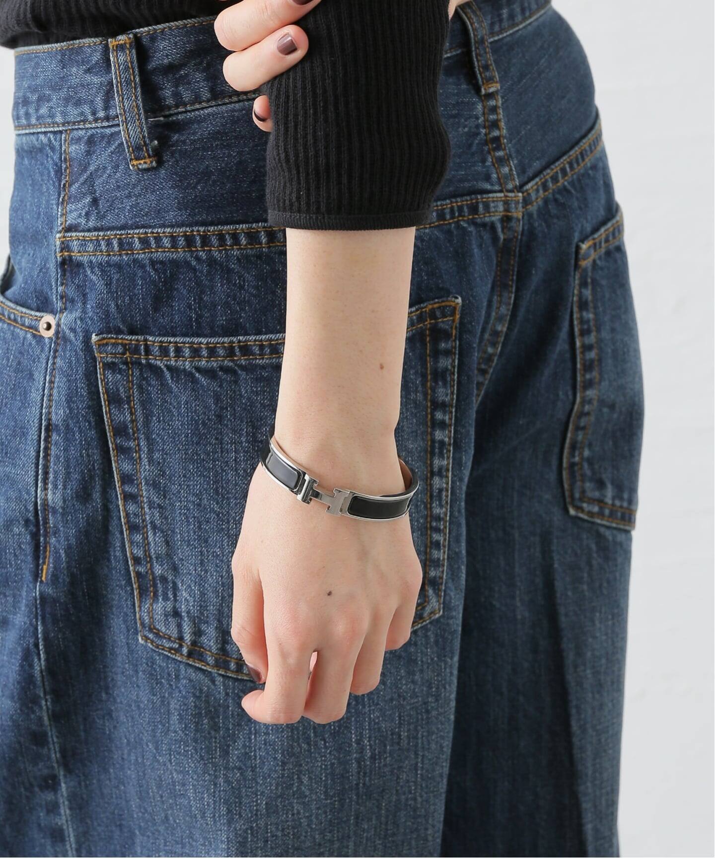 VINTAGE HERMES/エルメス】Clic clac H bangle pm（ブレスレット