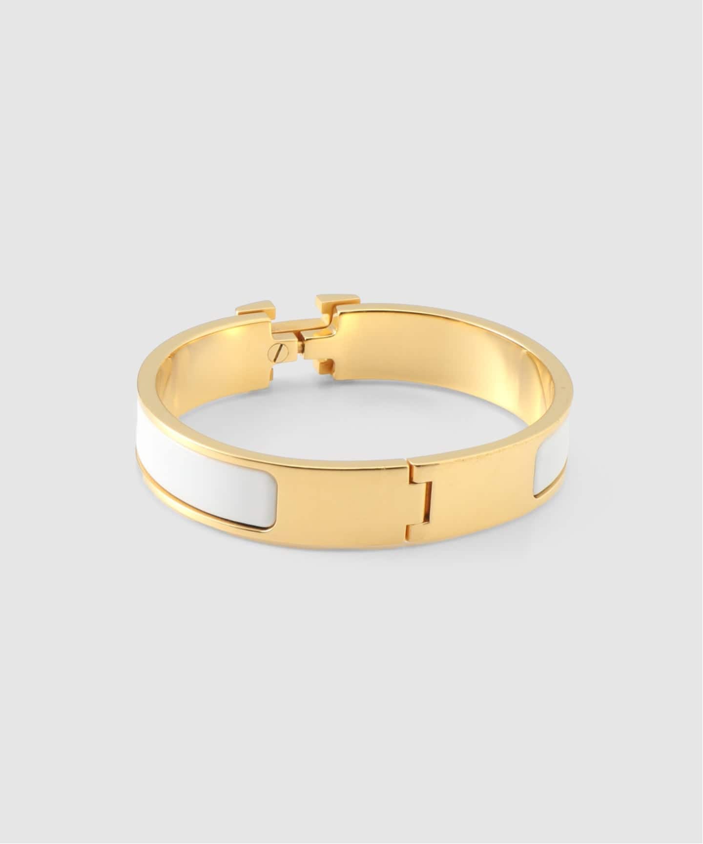 VINTAGE HERMES/エルメス】Clic clac H bangle pm（ブレスレット
