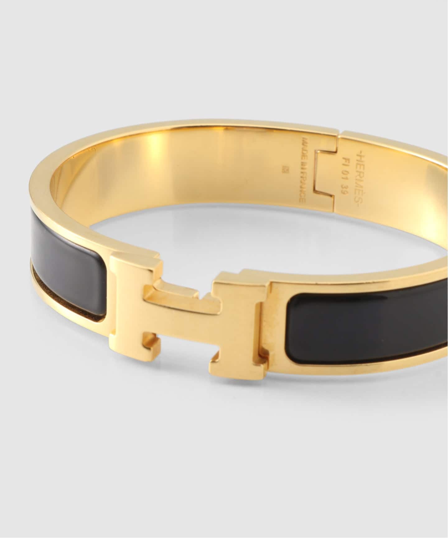 VINTAGE HERMES/エルメス】Clic clac H bangle pm（ブレスレット