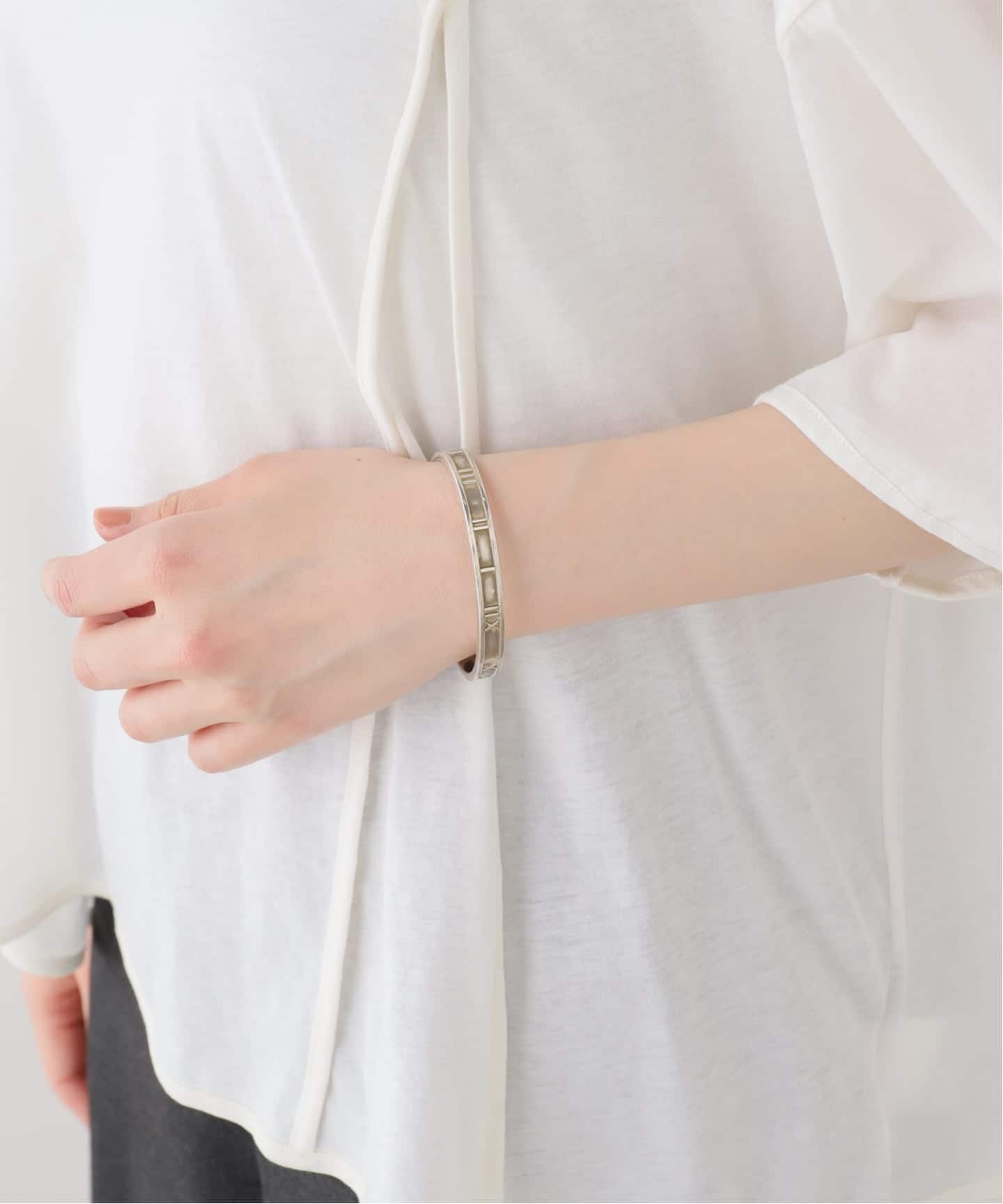 VINTAGE TIFFANY&Co./ティファニー】Atlas cuff bangle（ブレスレット