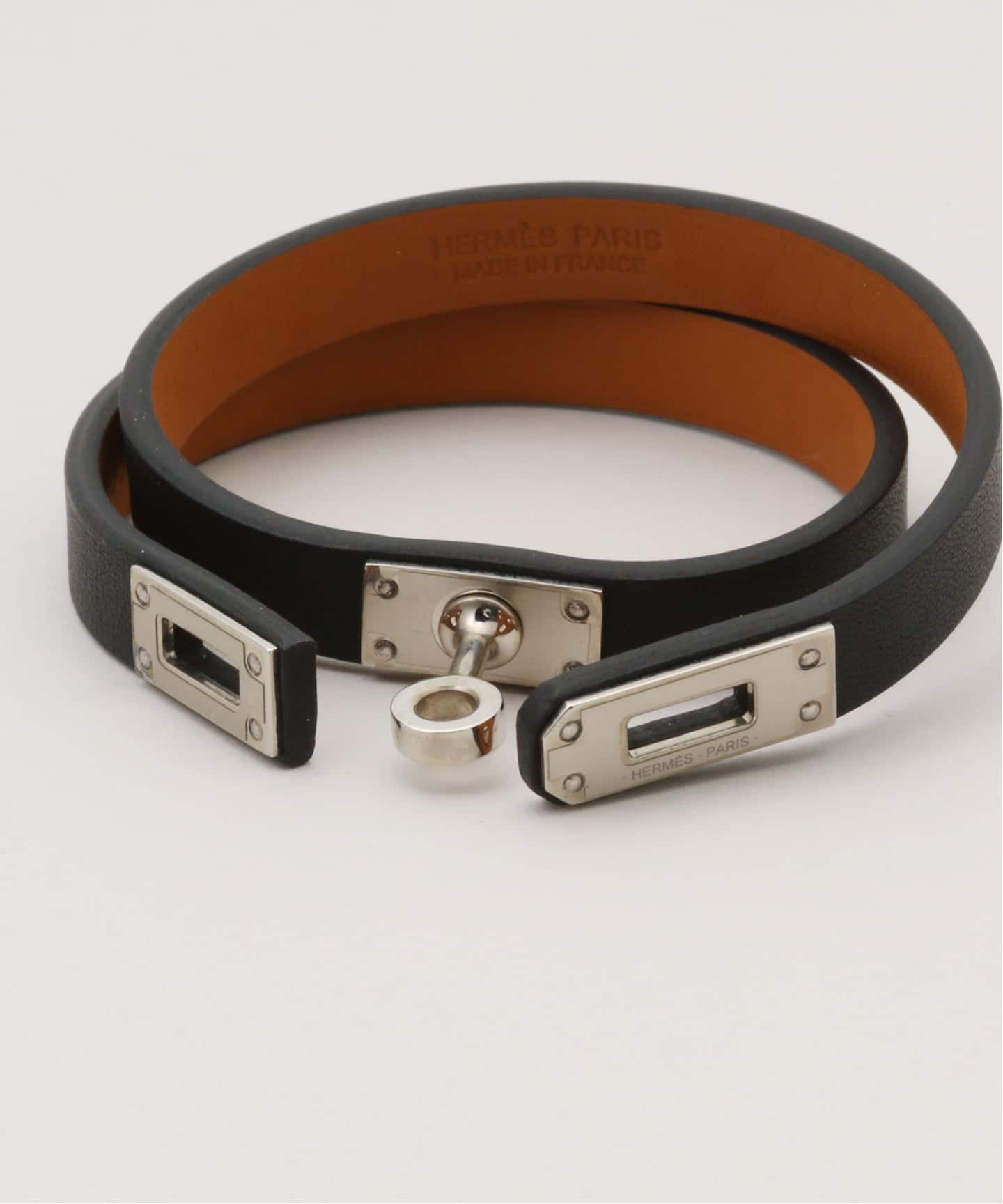 VINTAGE HERMES/エルメス】Kelly double tour bracelet（ブレスレット