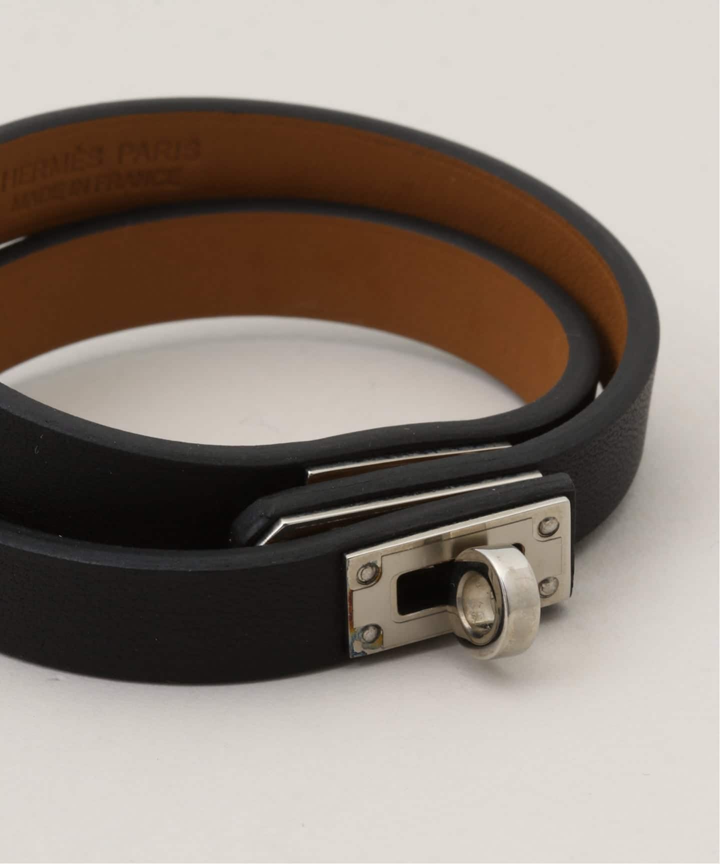 VINTAGE HERMES/エルメス】Kelly double tour bracelet（ブレスレット