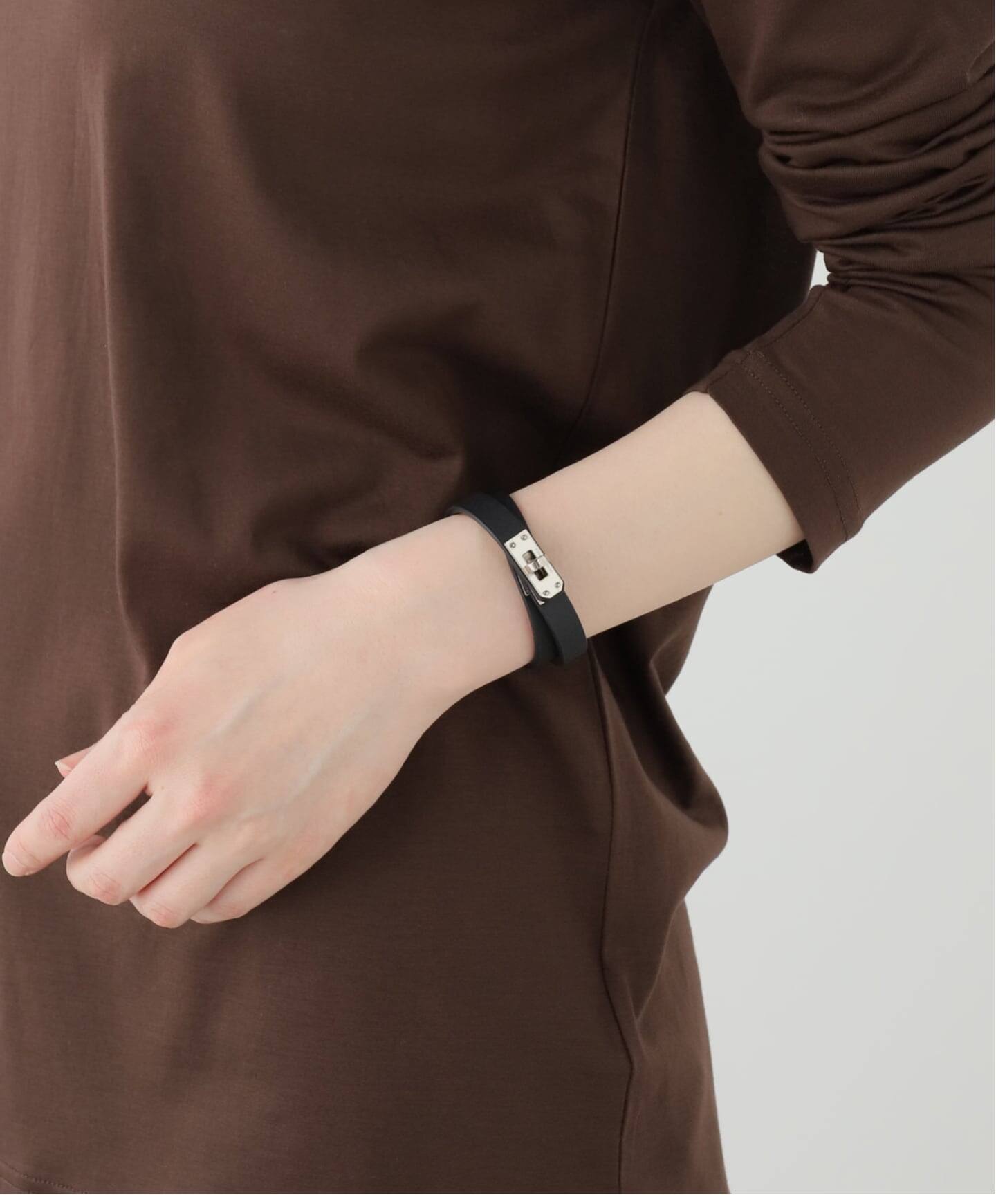 VINTAGE HERMES/エルメス】Kelly double tour bracelet（ブレスレット