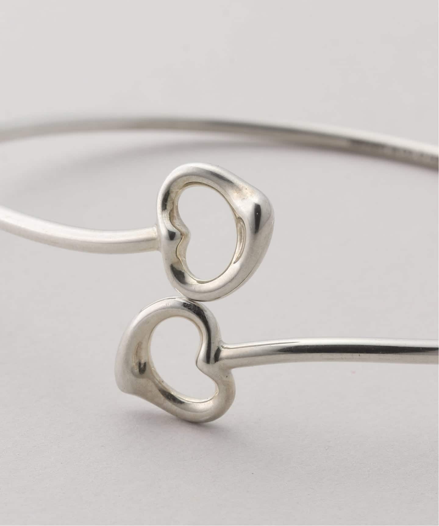 VINTAGE TIFFANY&Co./ティファニー】Double open heart bangle