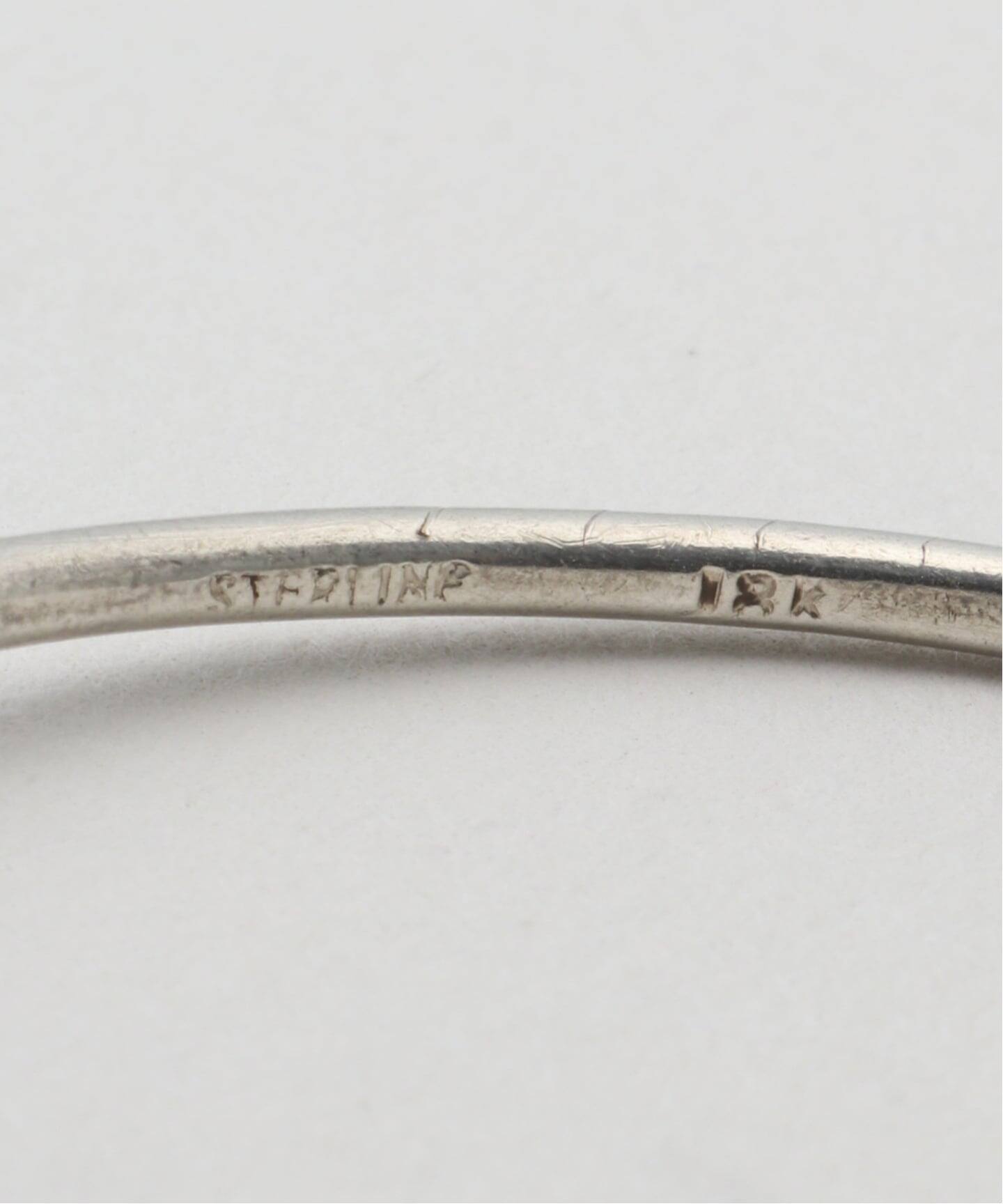 VINTAGE TIFFANY&Co./ティファニー】Love knot bangle（ブレスレット