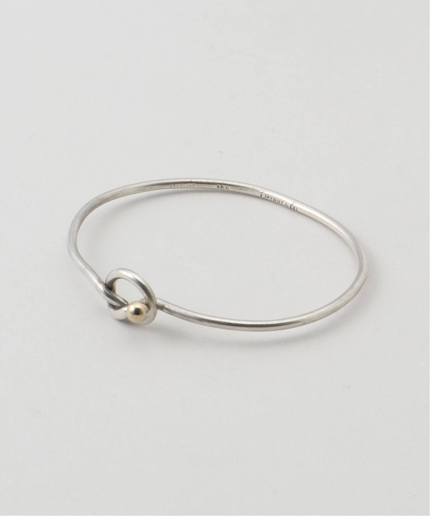 VINTAGE TIFFANY&Co./ティファニー】Love knot bangle（ブレスレット 