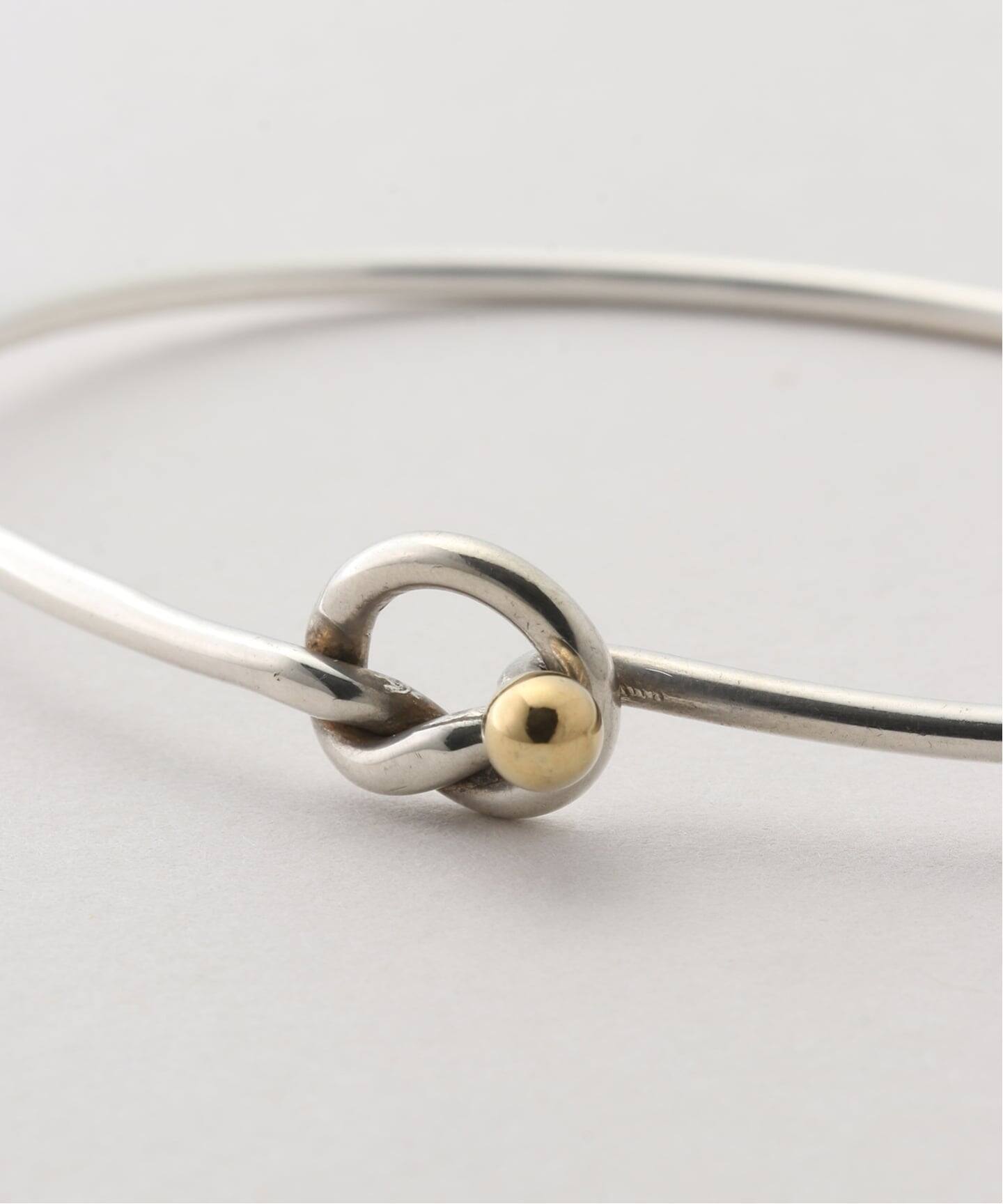 VINTAGE TIFFANY&Co./ティファニー】Love knot bangle（ブレスレット