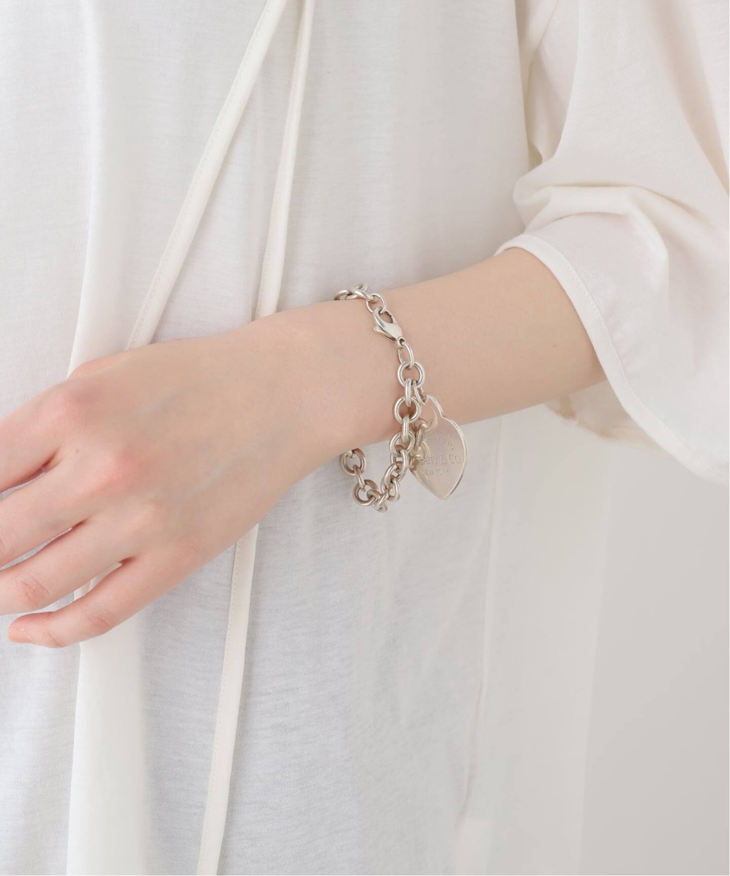 VINTAGE TIFFANY&Co./ティファニー】Return to heart bracelet large