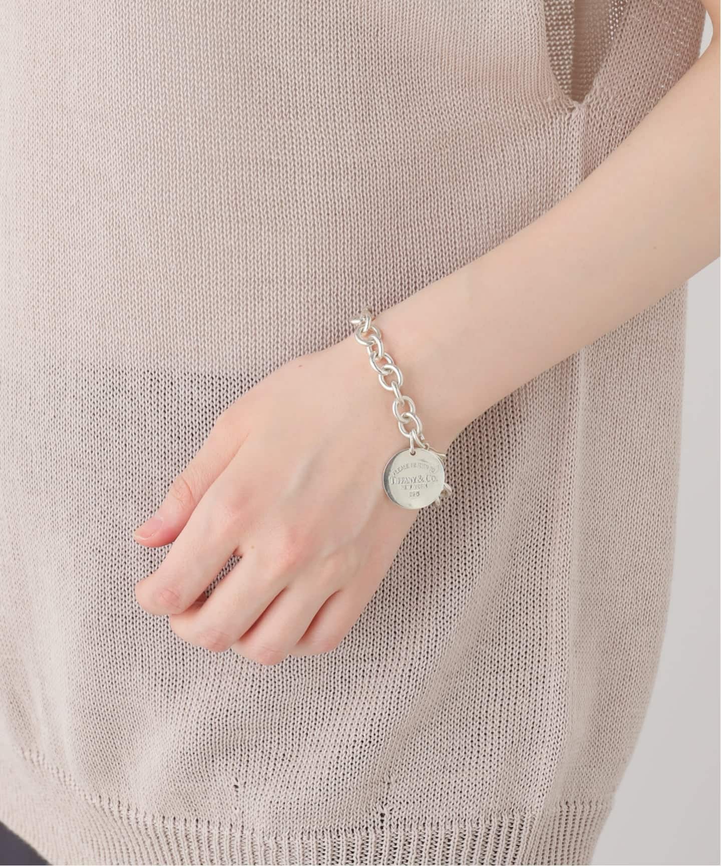 VINTAGE TIFFANY&Co./ティファニー】 Retern to round bracelet