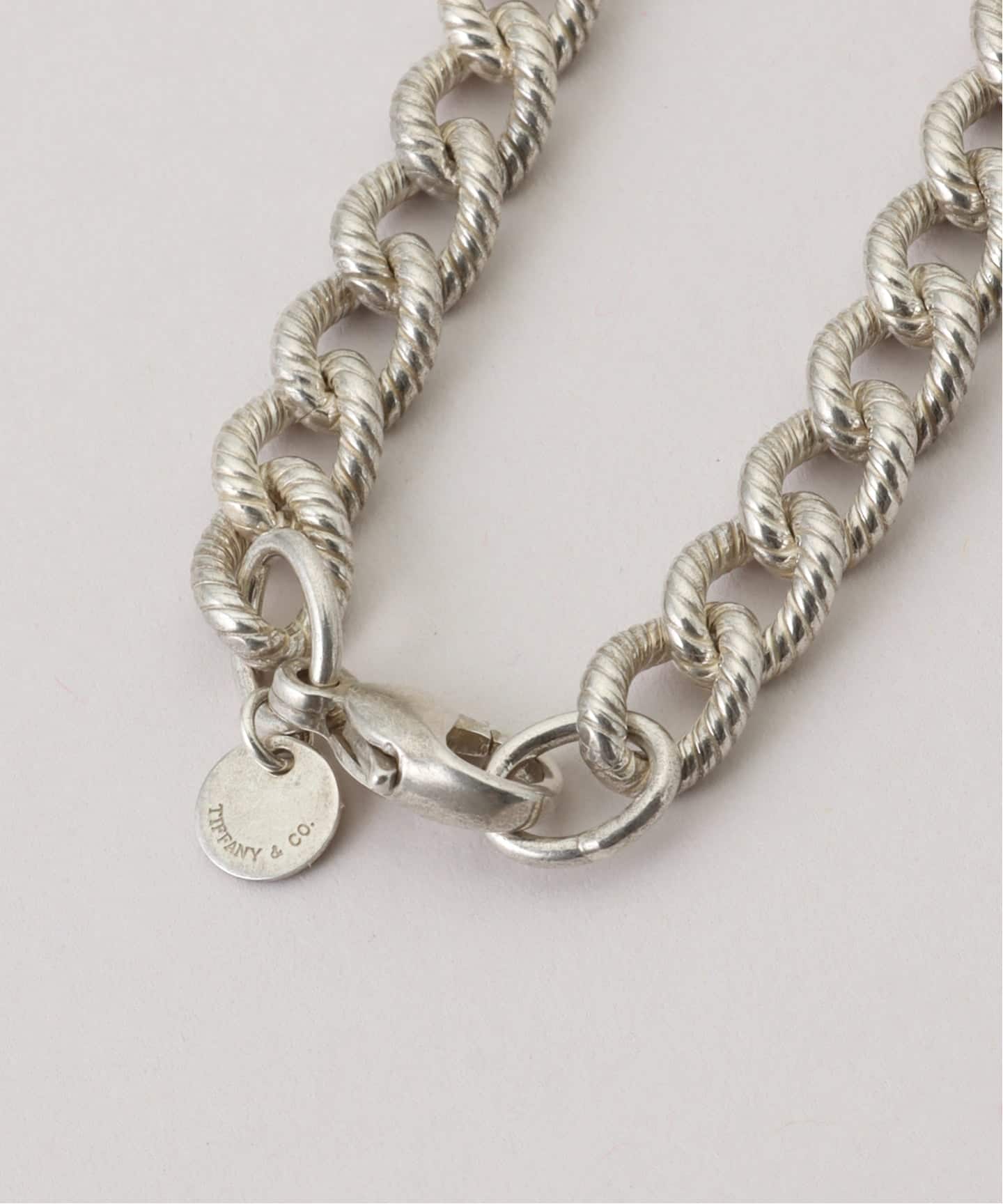 VINTAGE TIFFANY&Co./ティファニー】Twist rope link bracelet