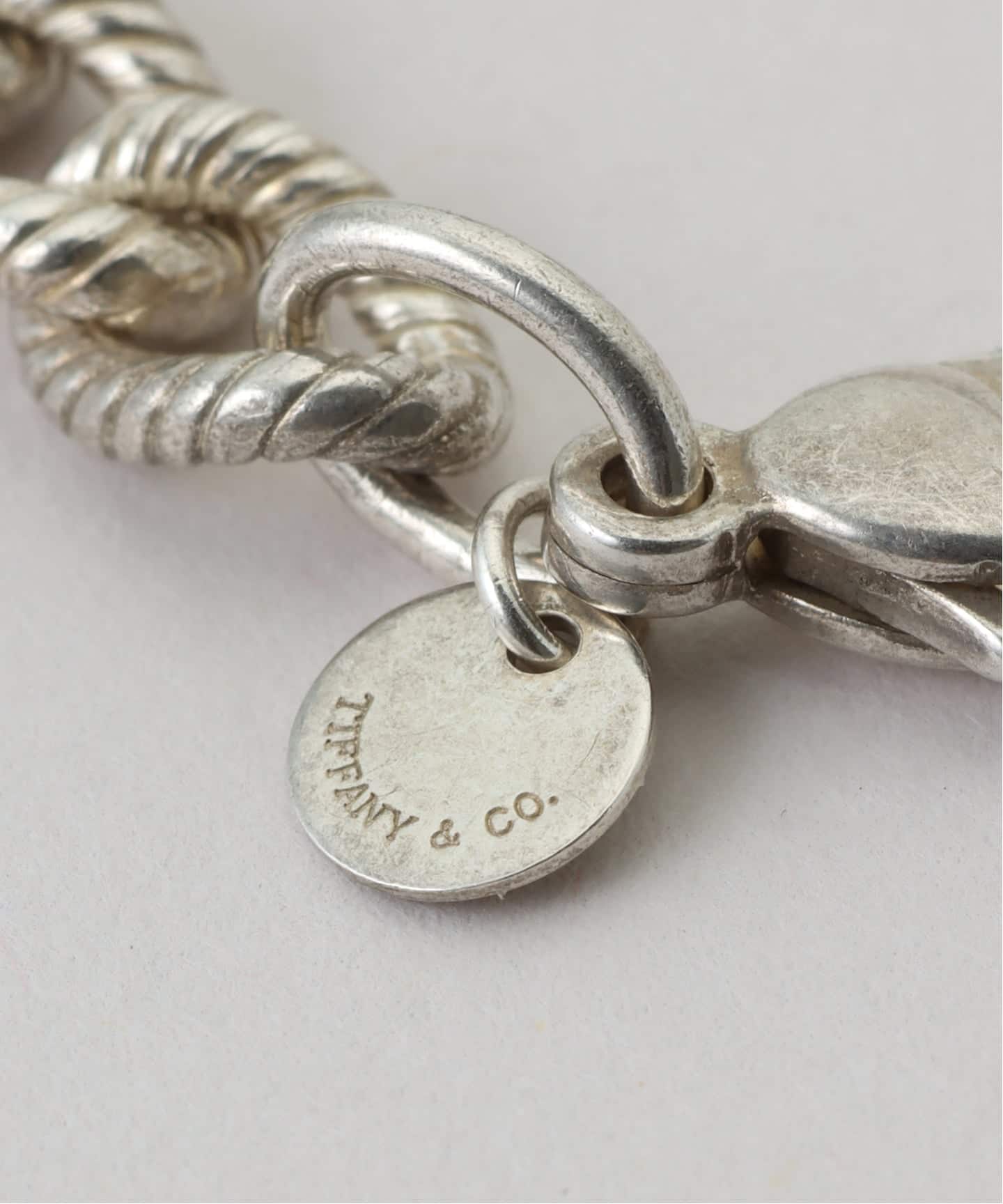VINTAGE TIFFANY&Co./ティファニー】Twist rope link bracelet