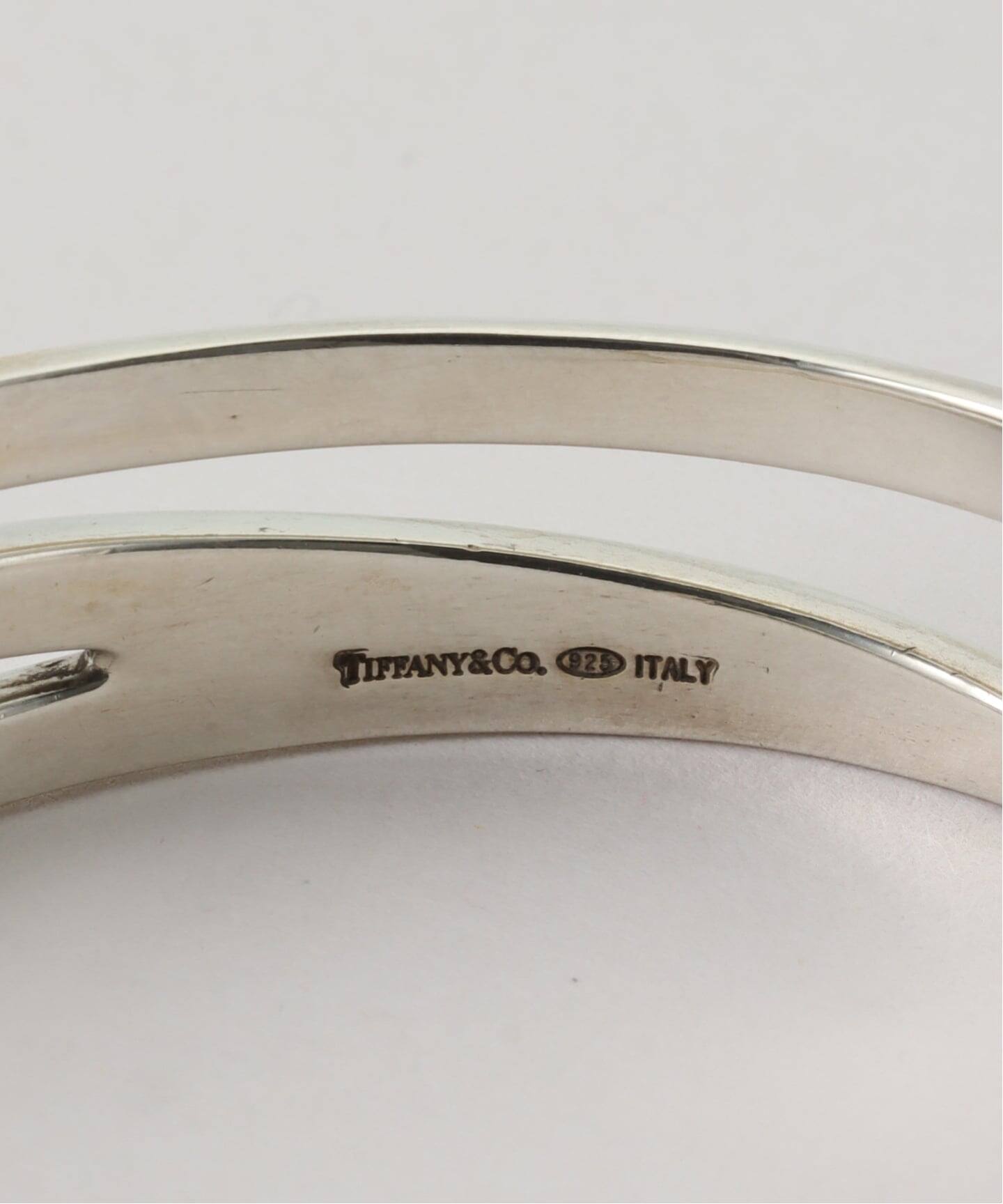 VINTAGE TIFFANY&Co./ティファニー】Diagonal bangle（ブレスレット