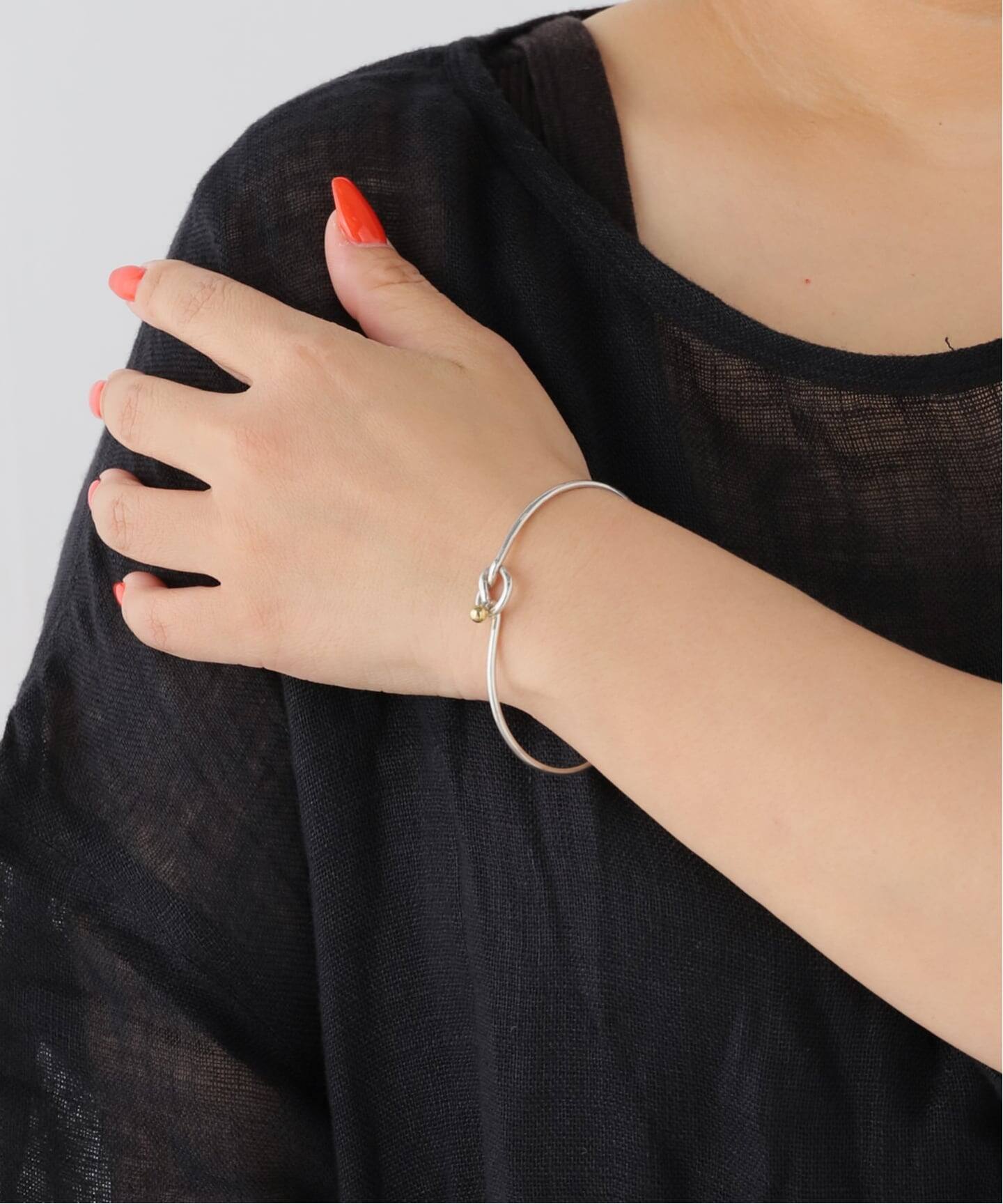 VINTAGE TIFFANY&Co./ティファニー】Love knot bangle（ブレスレット 