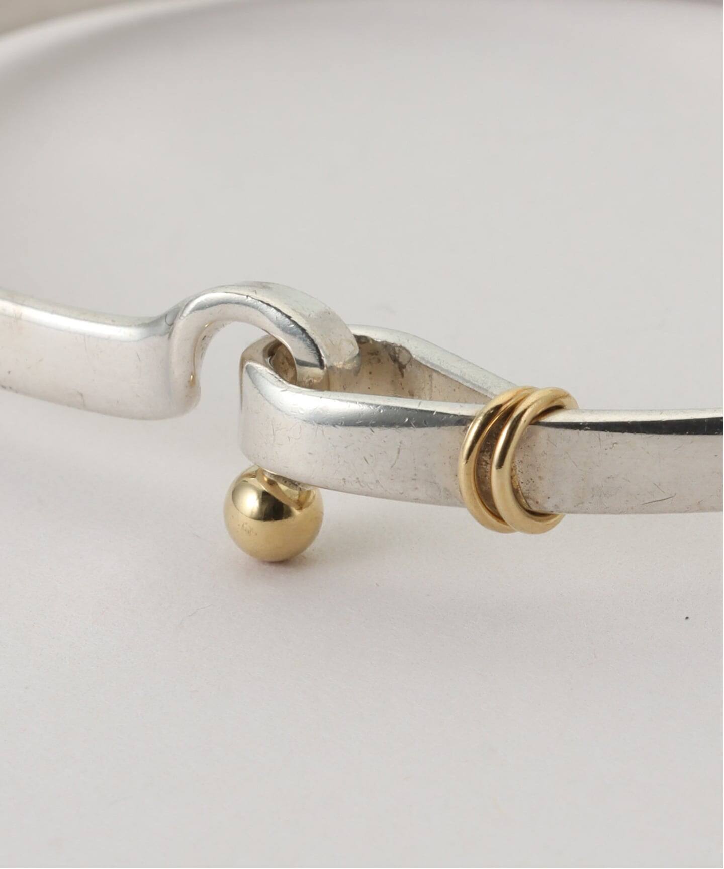 VINTAGE TIFFANY&Co./ティファニー】Hook & eye bangle（ブレスレット