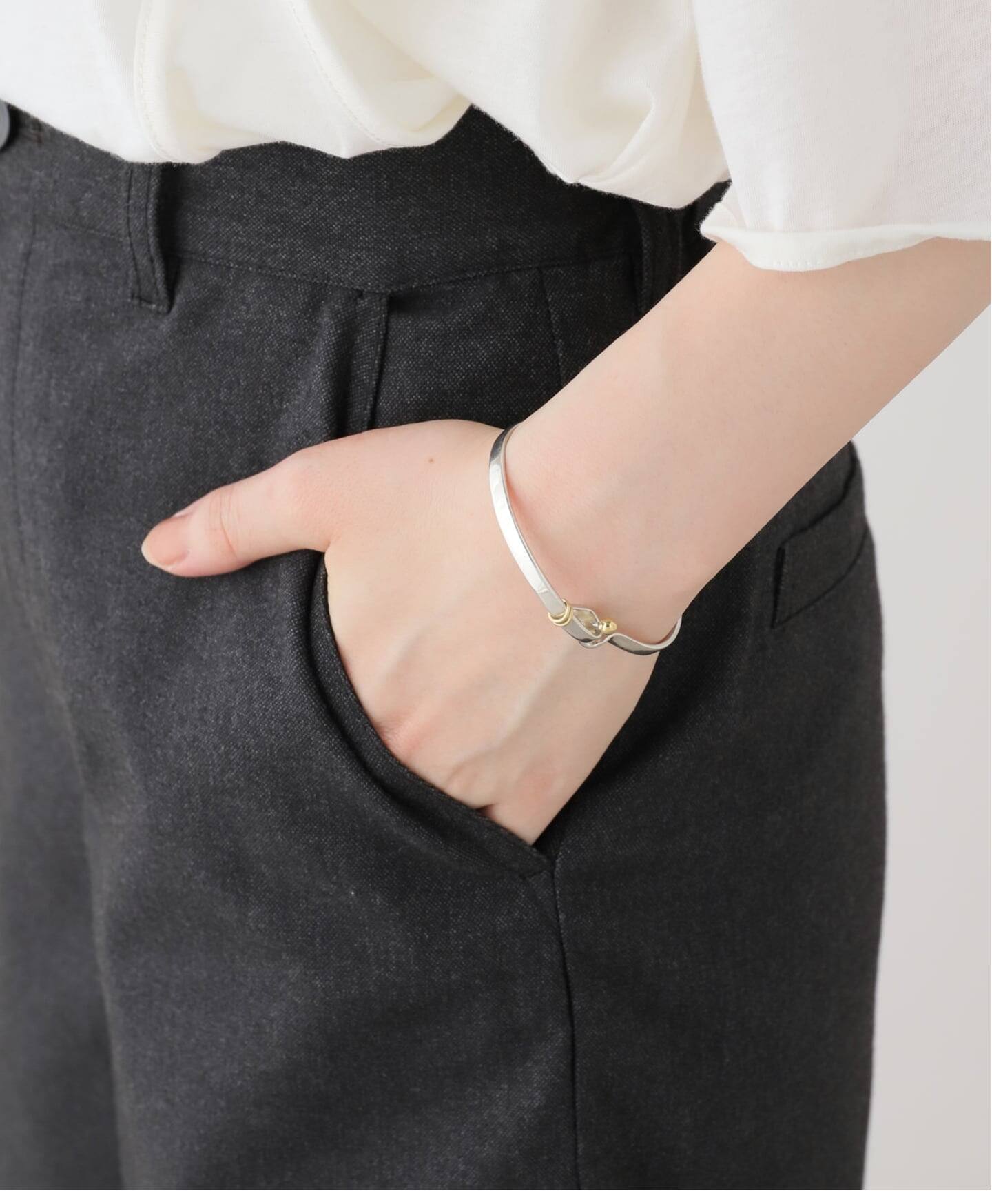 VINTAGE TIFFANY&Co./ティファニー】Hook & eye bangle（ブレスレット
