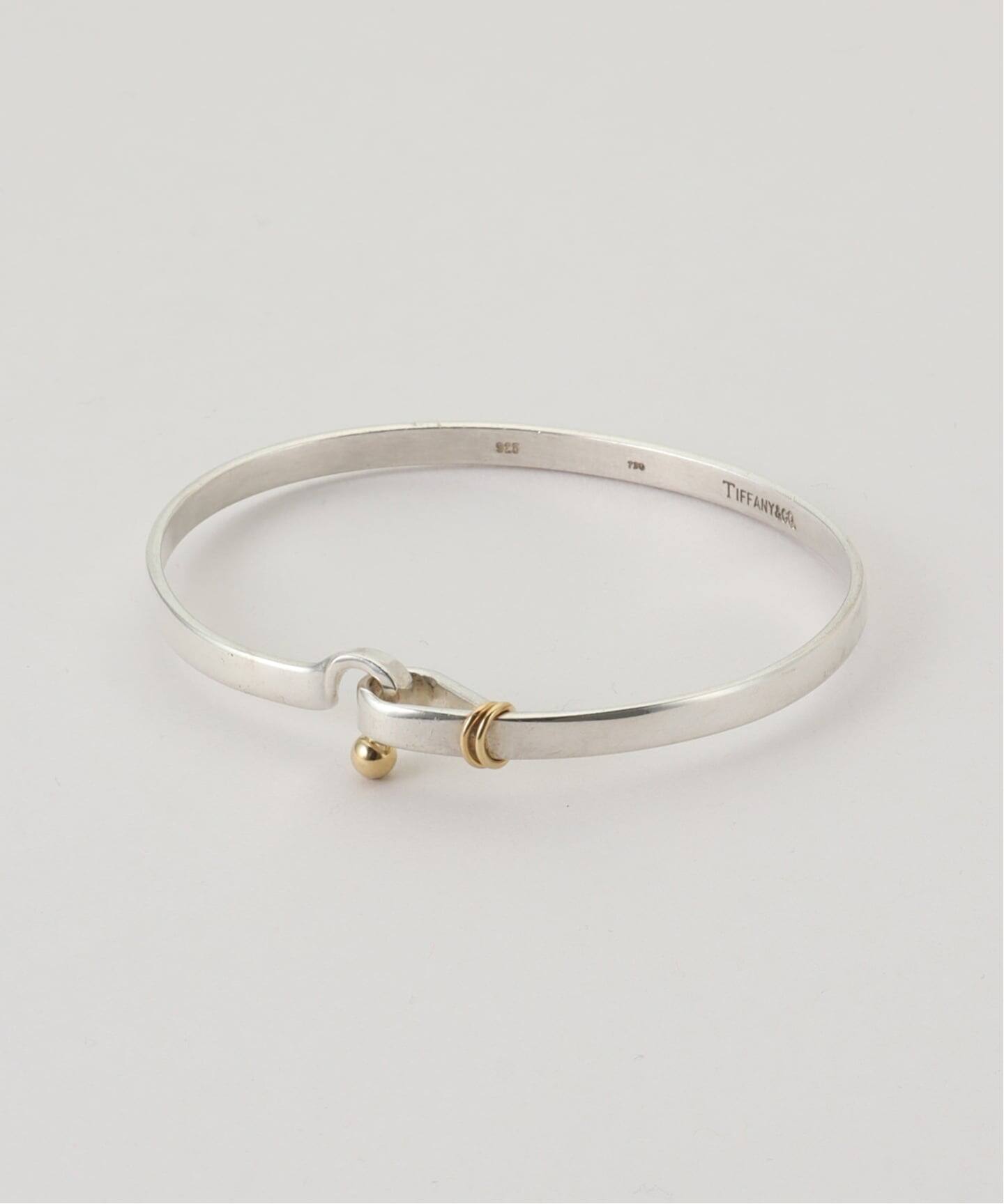 VINTAGE TIFFANY&Co./ティファニー】Hook & eye bangle（ブレスレット 
