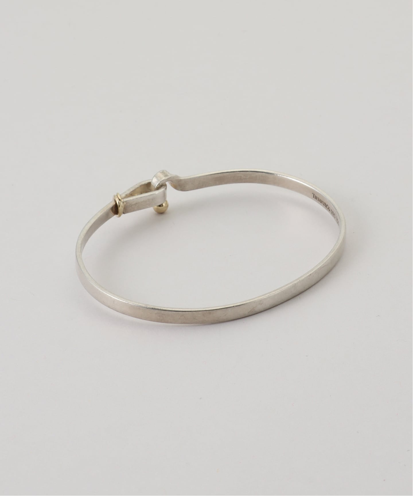 VINTAGE TIFFANY&Co./ティファニー】 Hook & eye bangle（ブレスレット