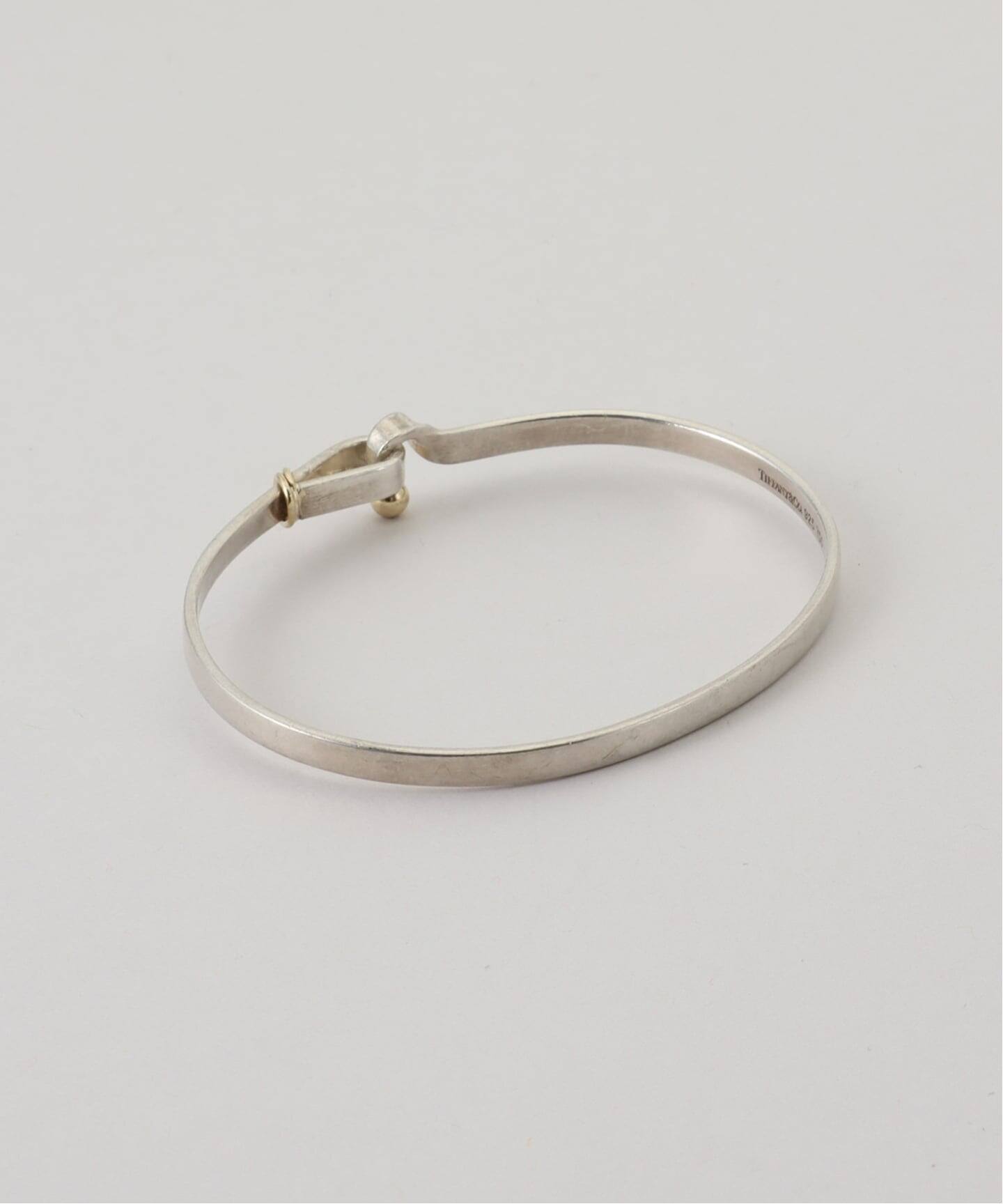 VINTAGE TIFFANY&Co./ティファニー】 Hook & eye bangle（ブレスレット 