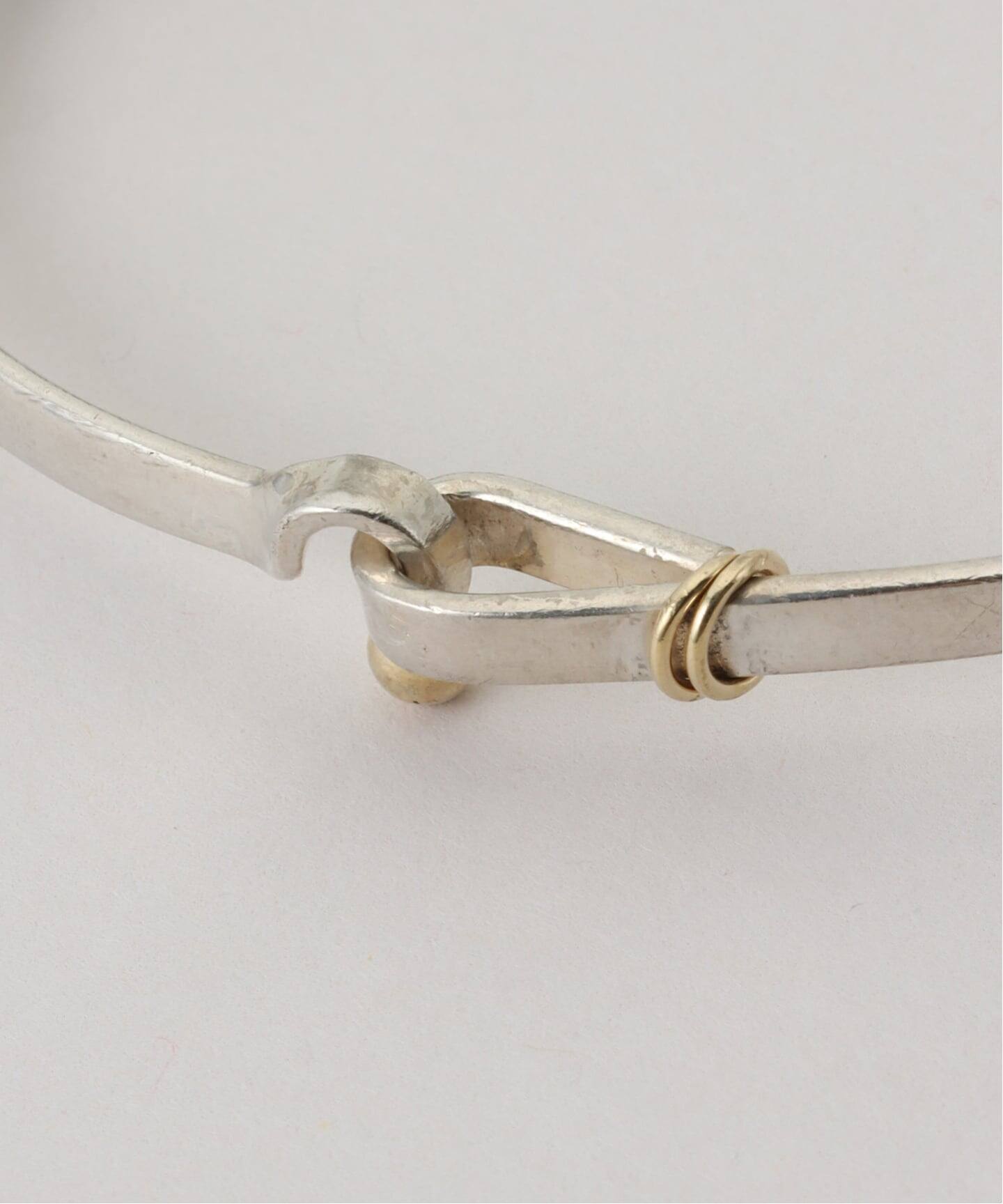 VINTAGE TIFFANY&Co./ティファニー】 Hook & eye bangle（ブレスレット 