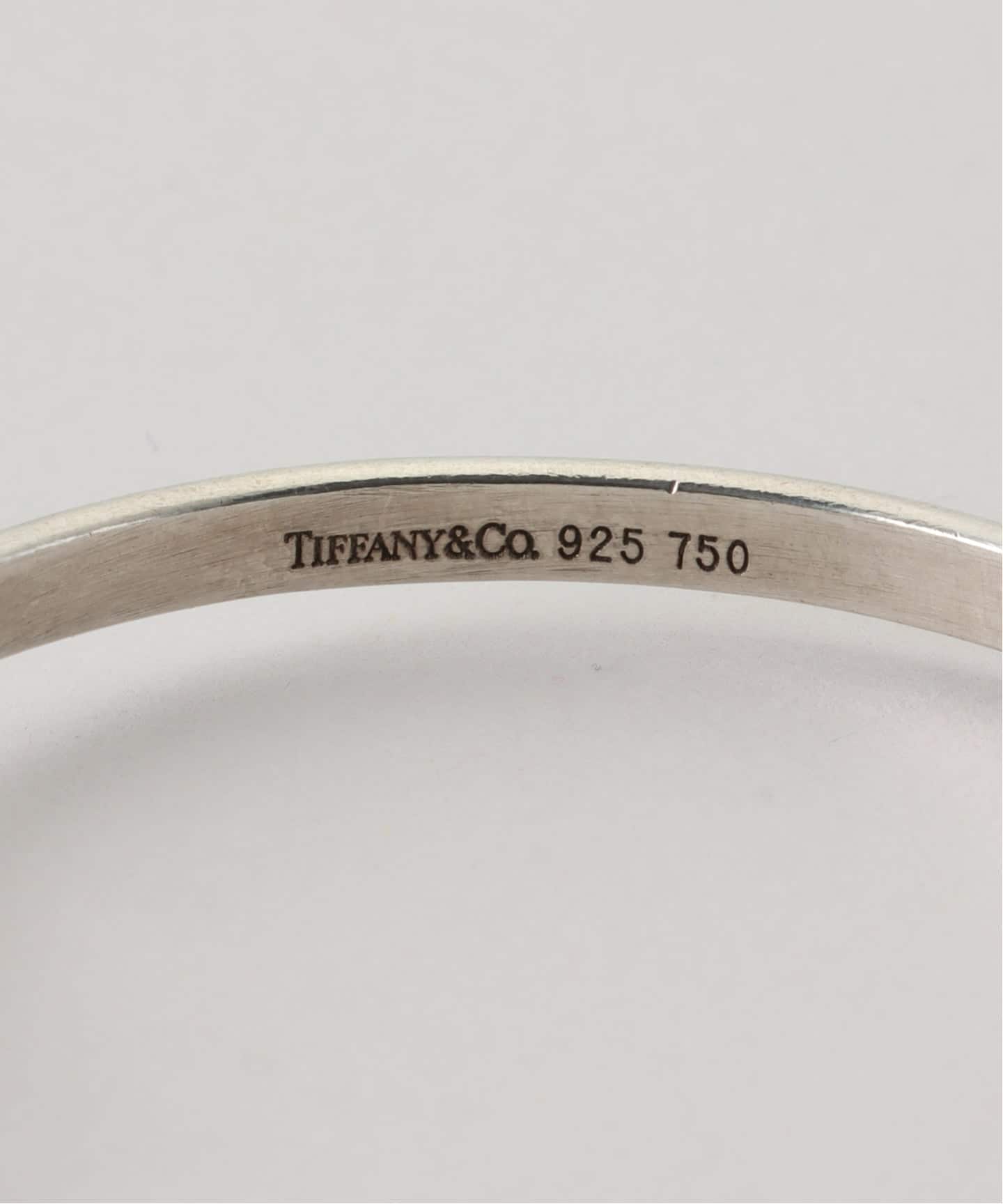 VINTAGE TIFFANY&Co./ティファニー】 Hook & eye bangle（ブレスレット