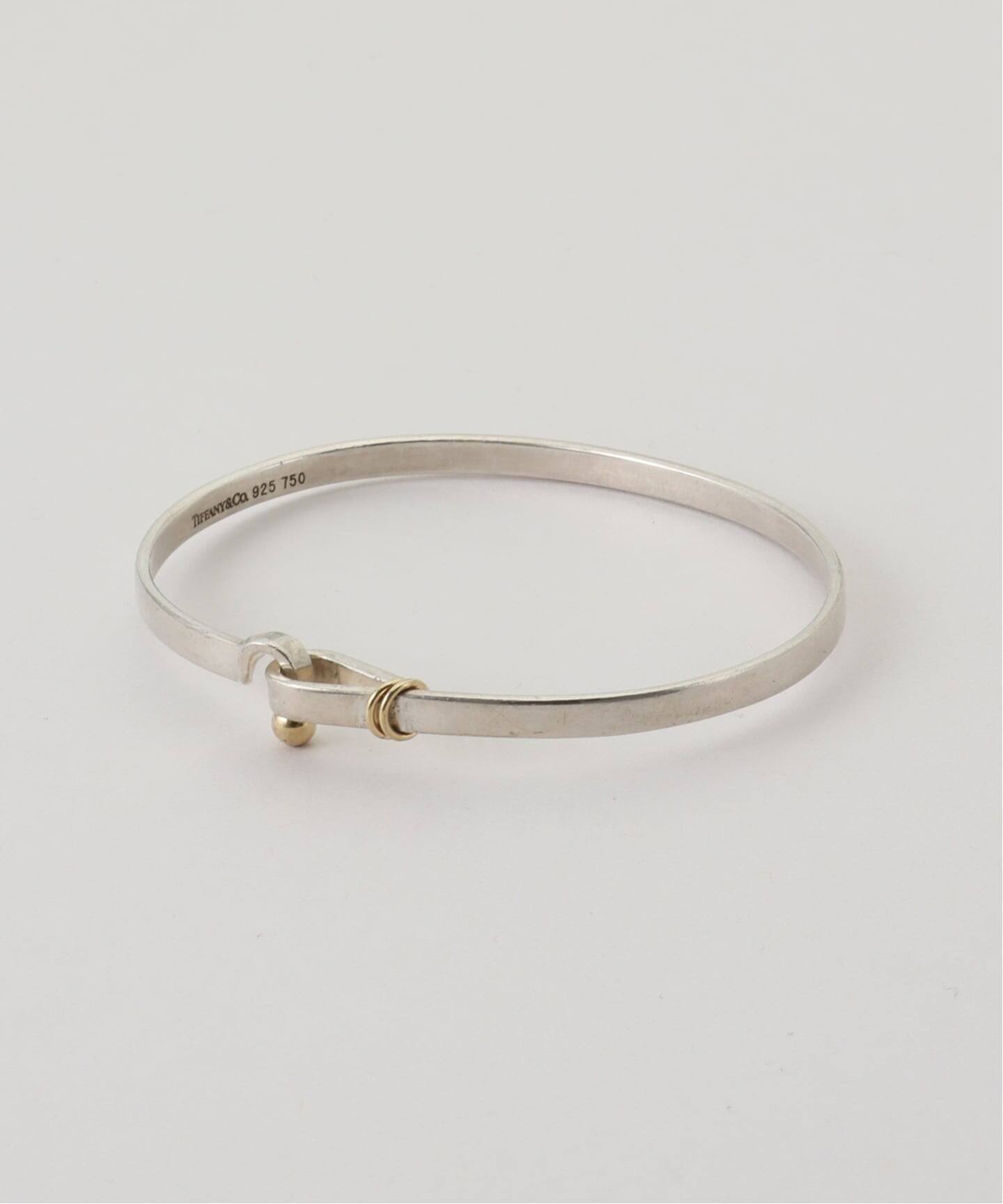 VINTAGE TIFFANY&Co./ティファニー】 Hook & eye bangle（ブレスレット 