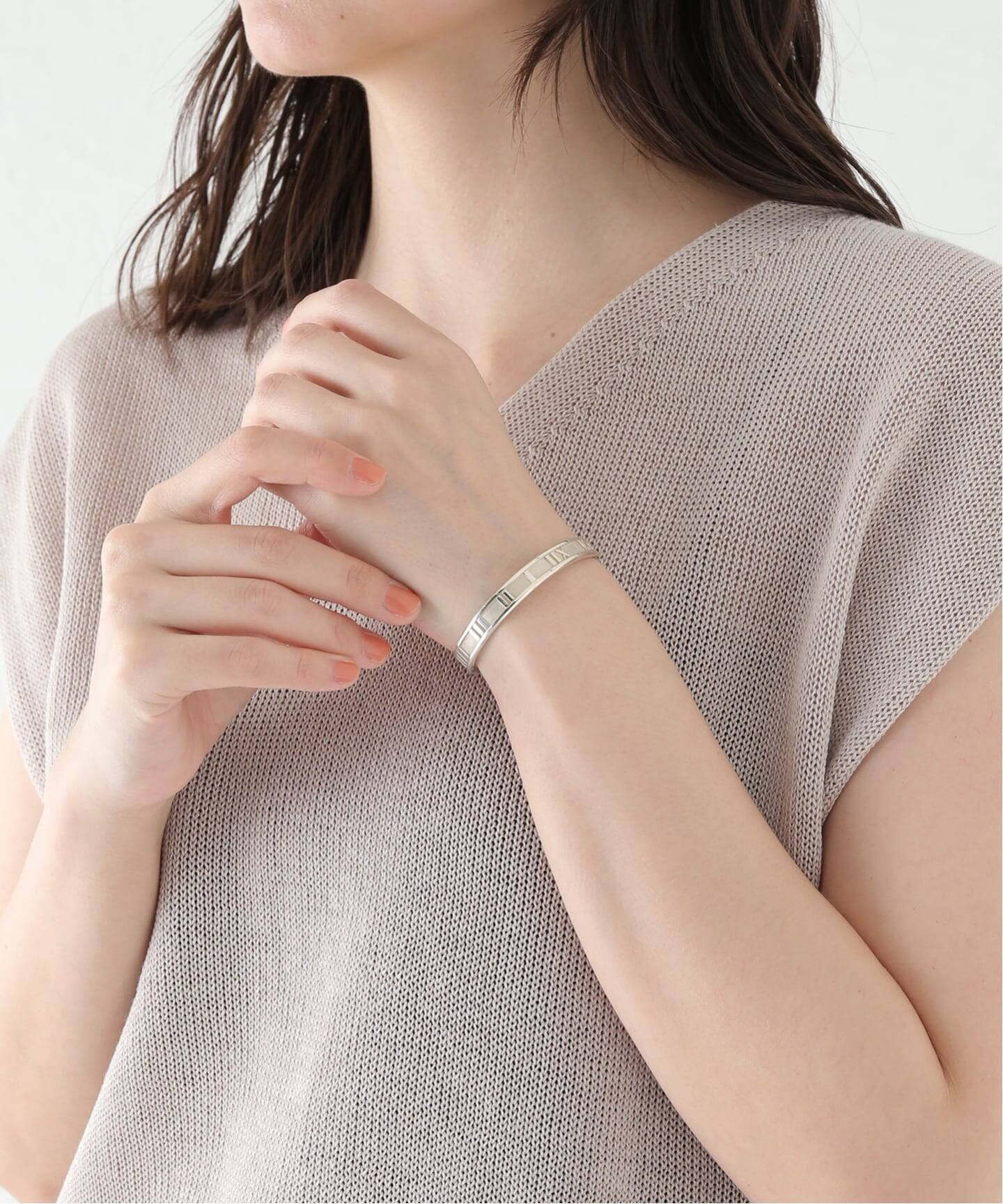 VINTAGE TIFFANY&Co./ティファニー】Atlas cuff bangle（ブレスレット