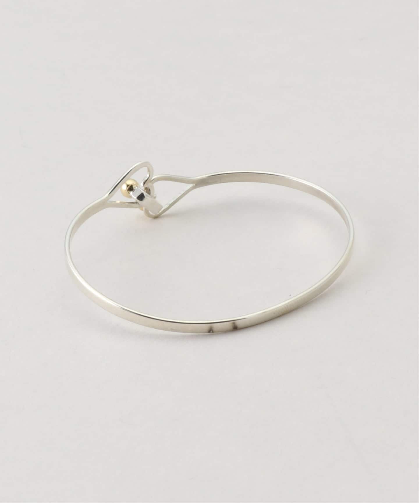 VINTAGE TIFFANY&Co./ティファニー】Hook&Eye double heart bangle