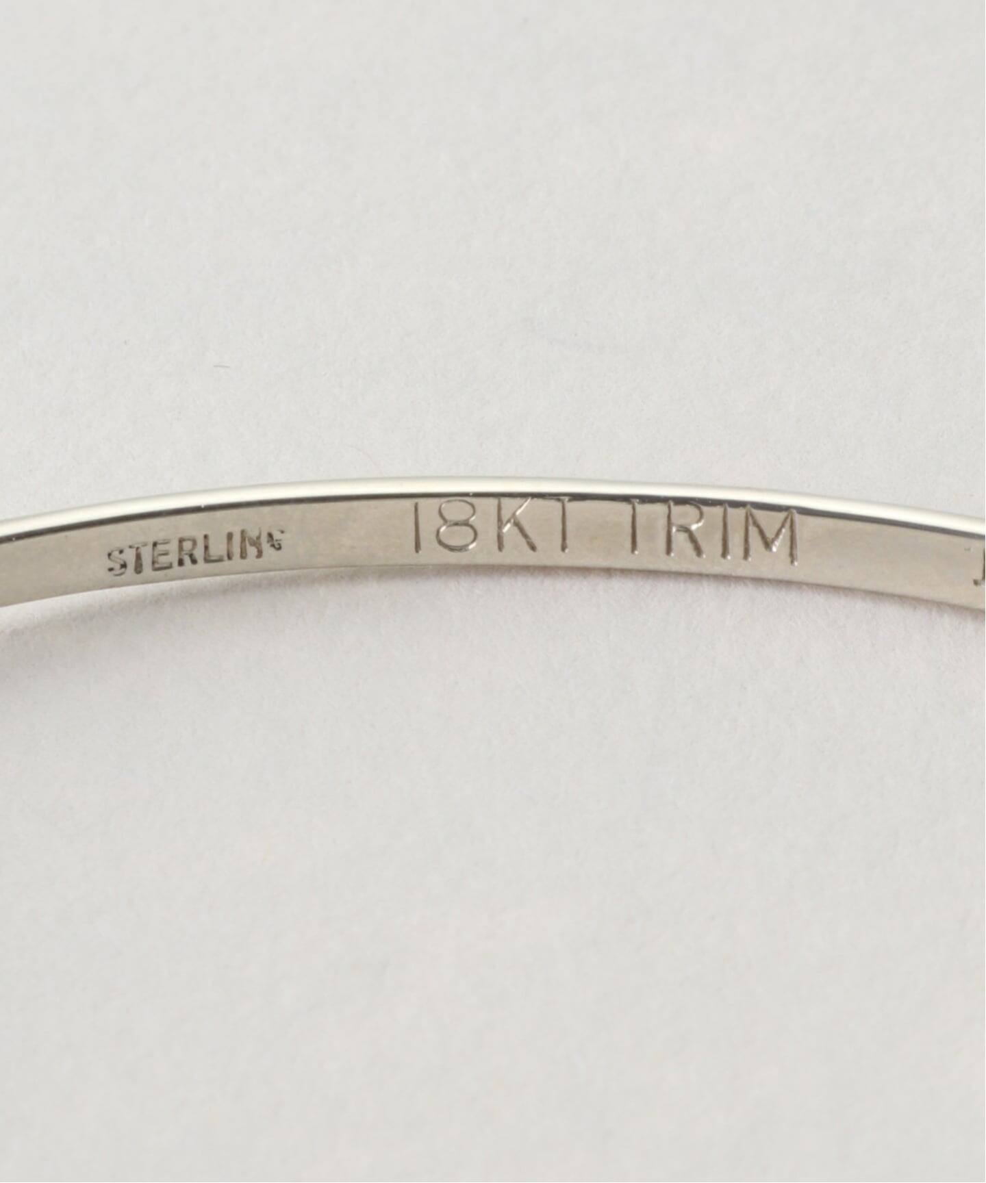 VINTAGE TIFFANY&Co./ティファニー】Hook&Eye double heart bangle 