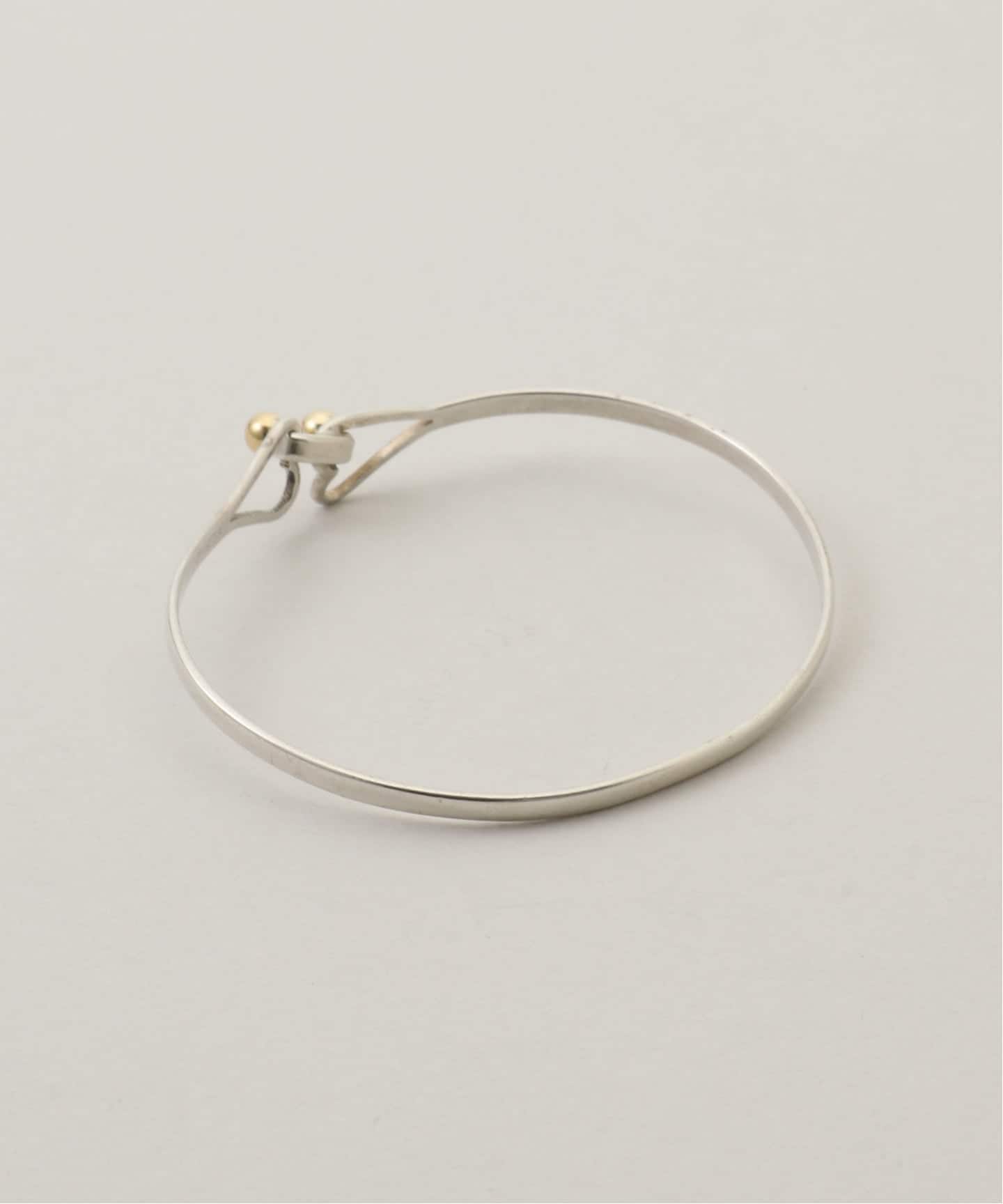VINTAGE TIFFANY&Co./ティファニー】 Hook&Eye double heart bangle