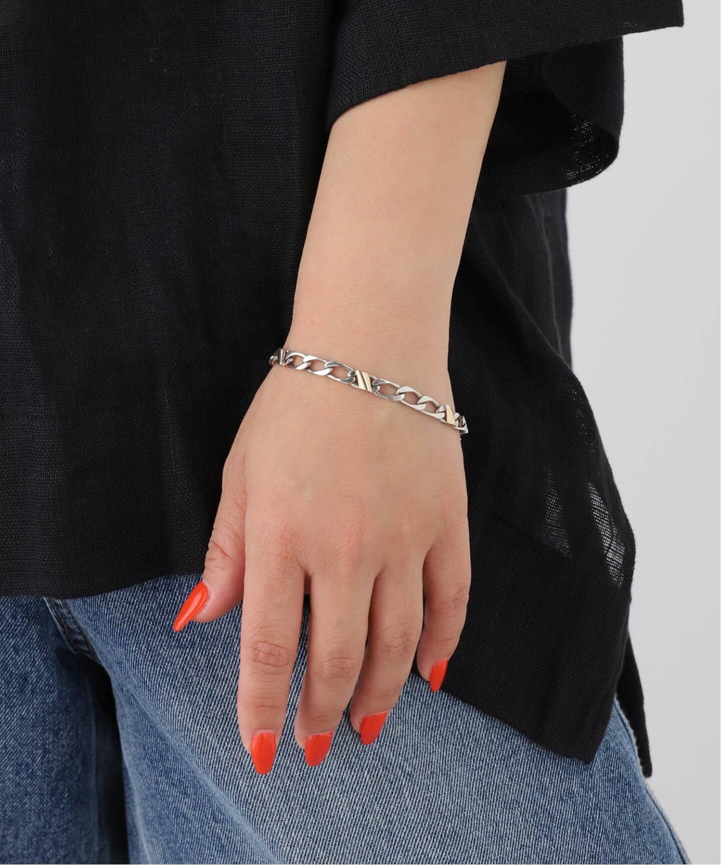 VINTAGE TIFFANY&Co./ティファニー】Figaro chain bracelet